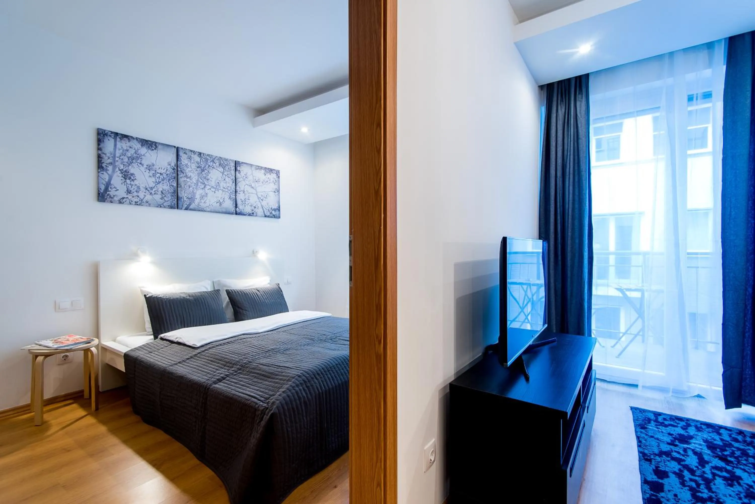 Bedroom, Bed in Vagabond Corvin