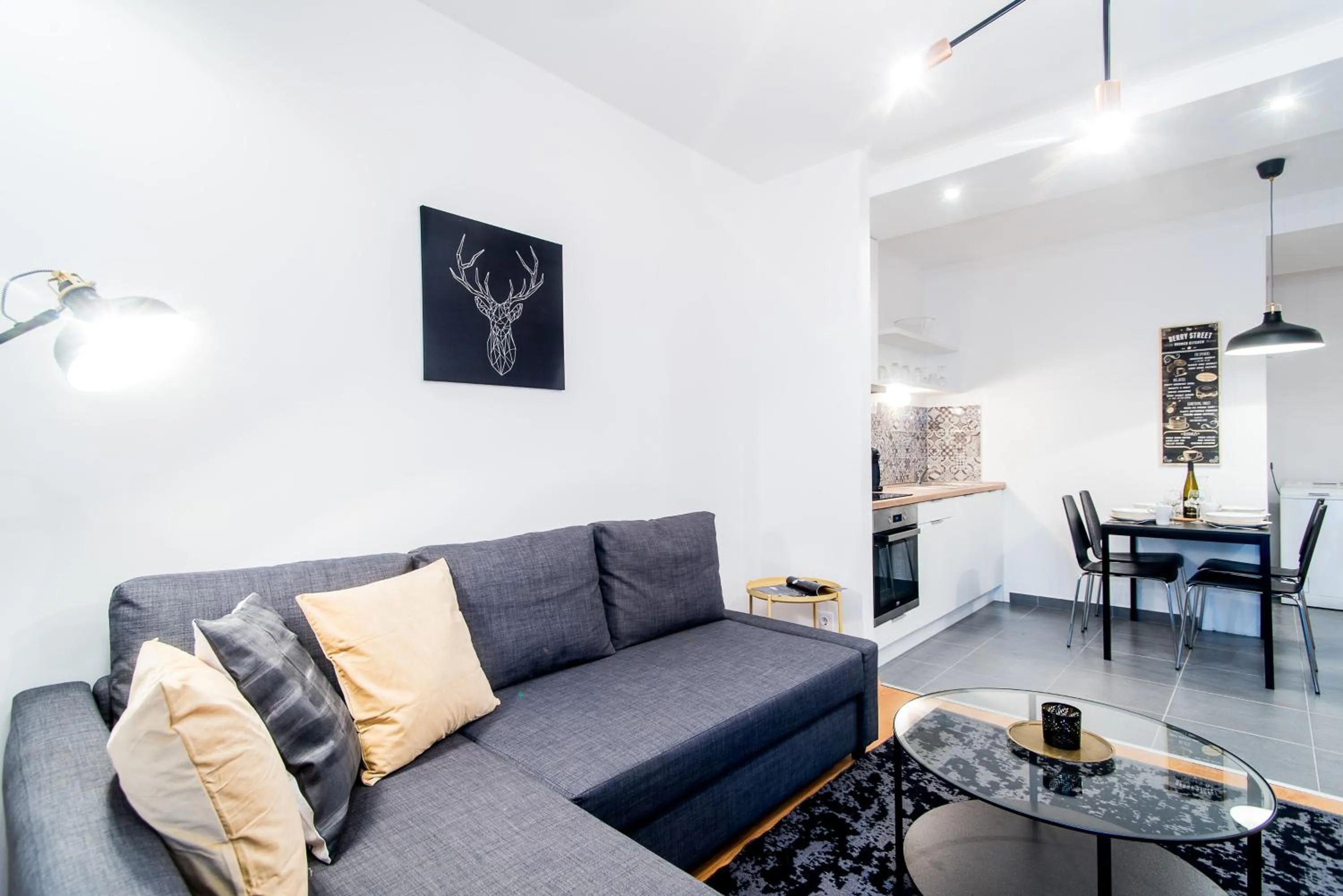 Living room in Vagabond Corvin