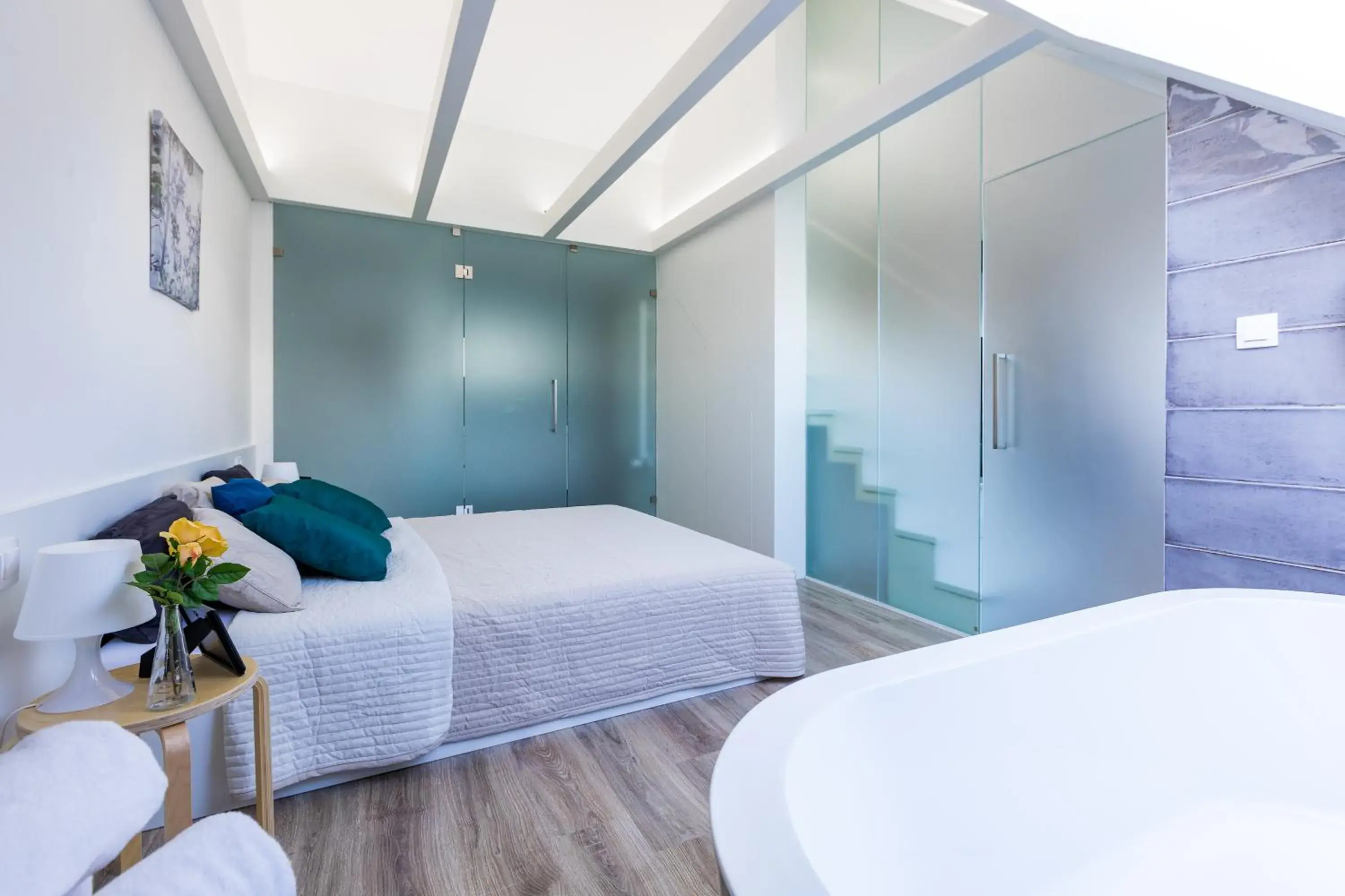 Bedroom, Bed in Vagabond Corvin Bedroom, Bed in Vagabond Corvin