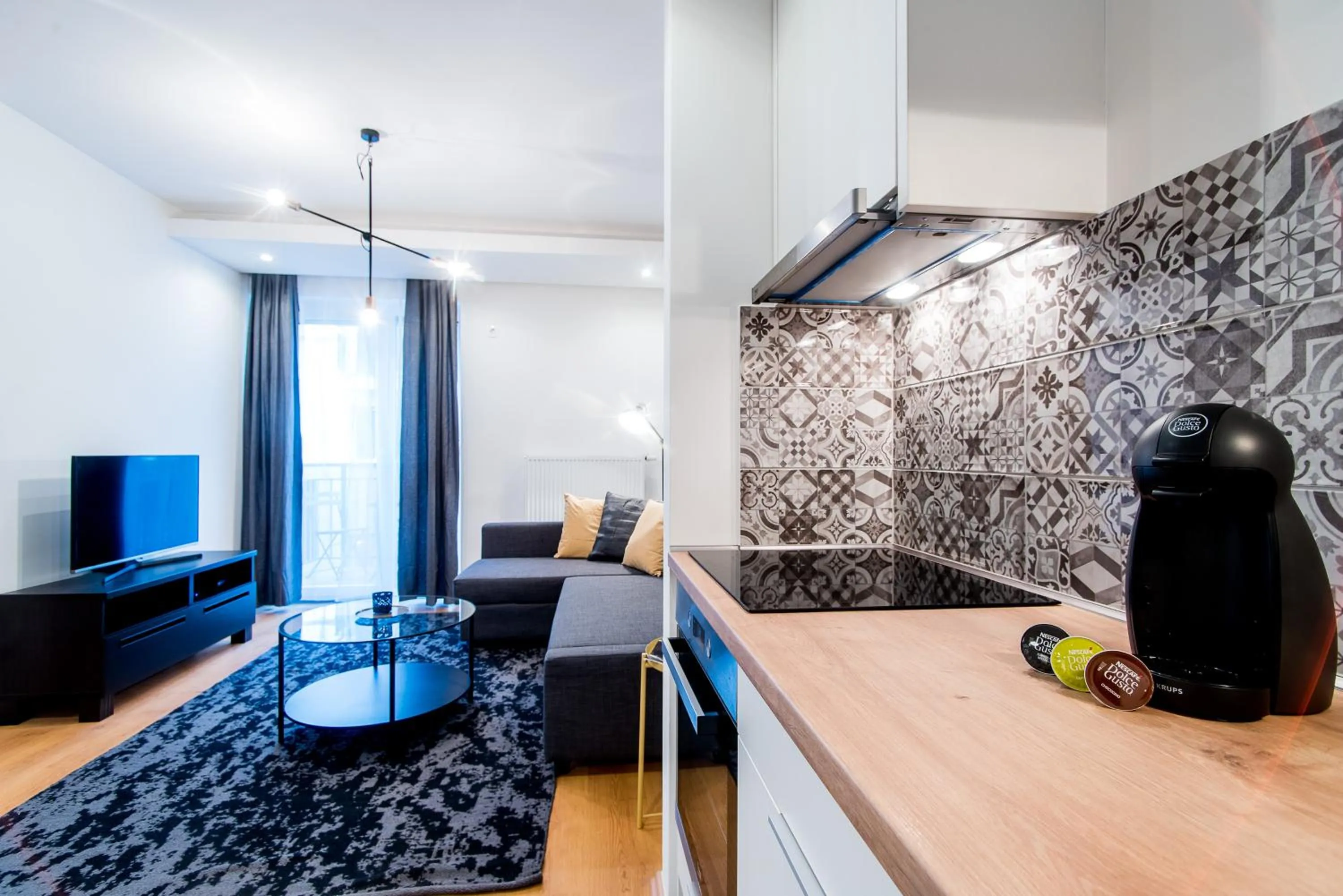 Living room in Vagabond Corvin