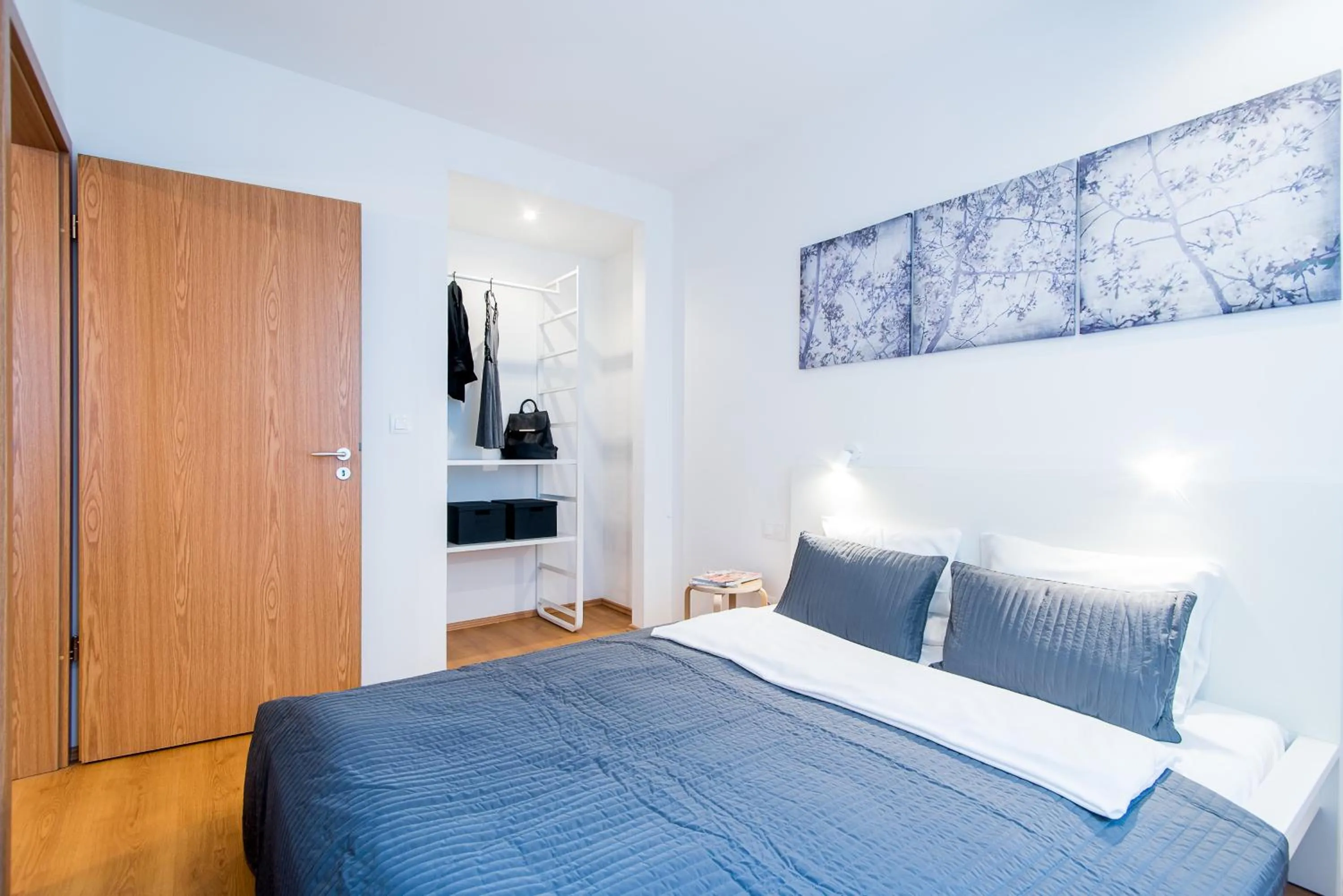 Bedroom, Bed in Vagabond Corvin