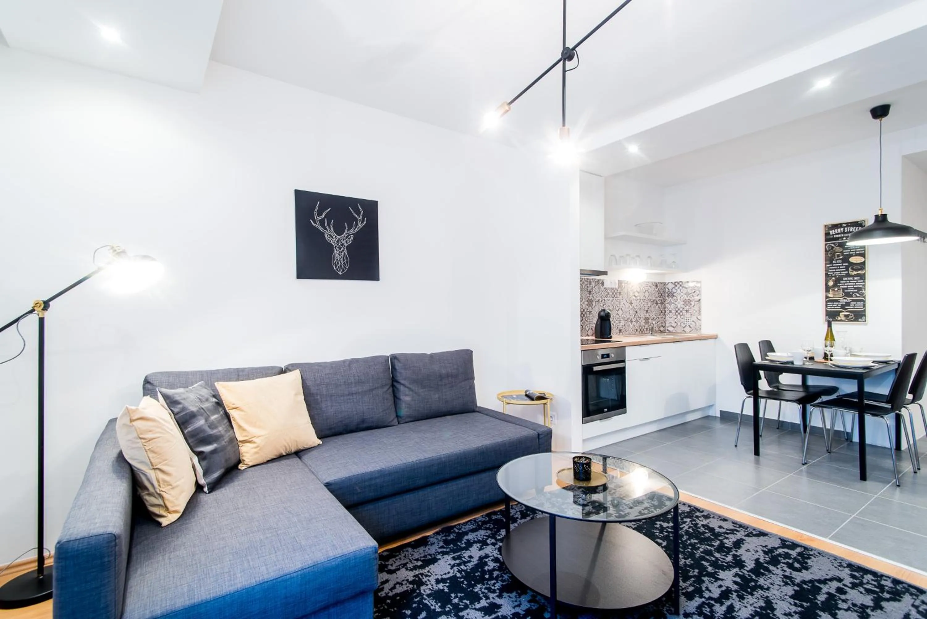 Living room in Vagabond Corvin