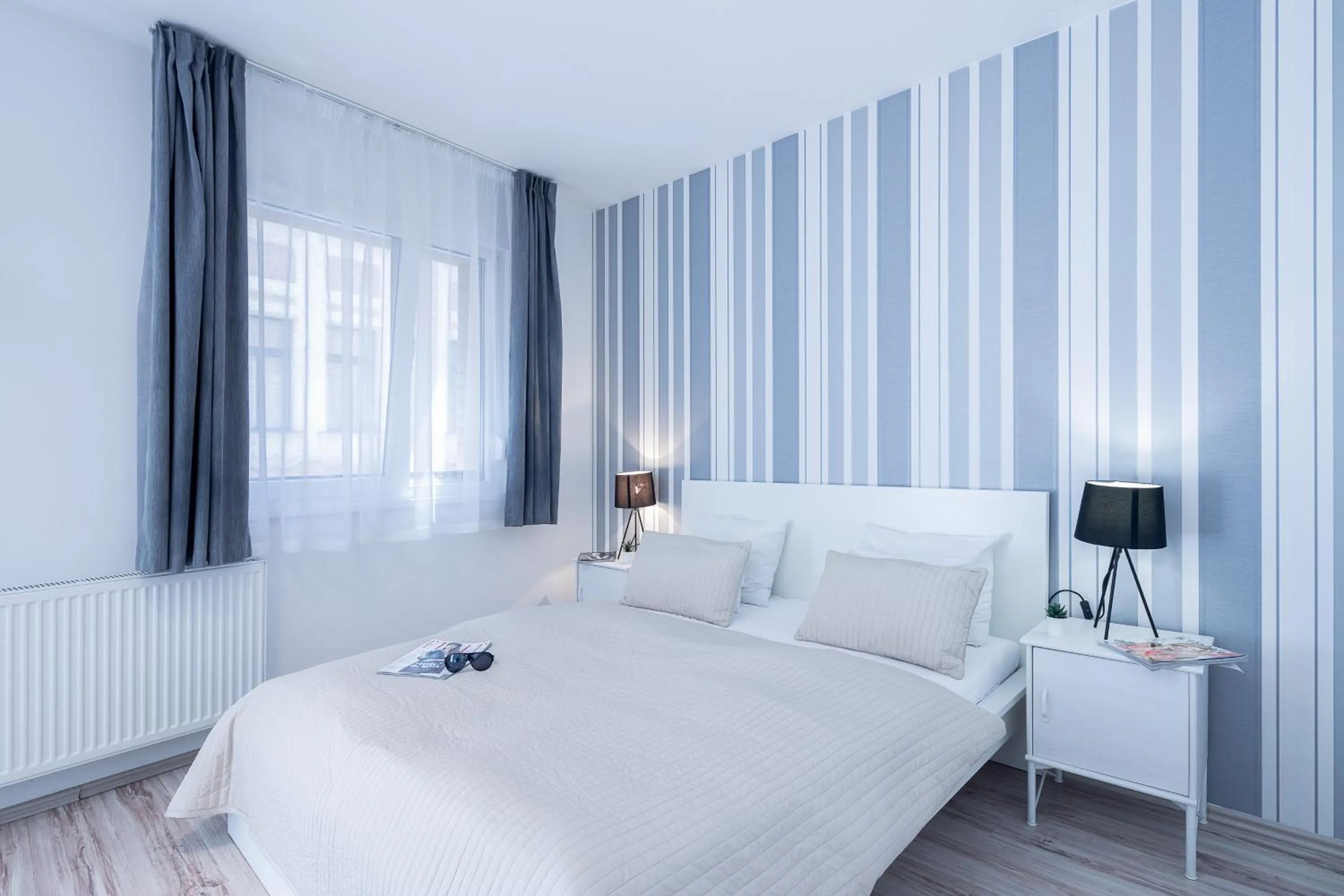 Bedroom, Bed in Vagabond Corvin