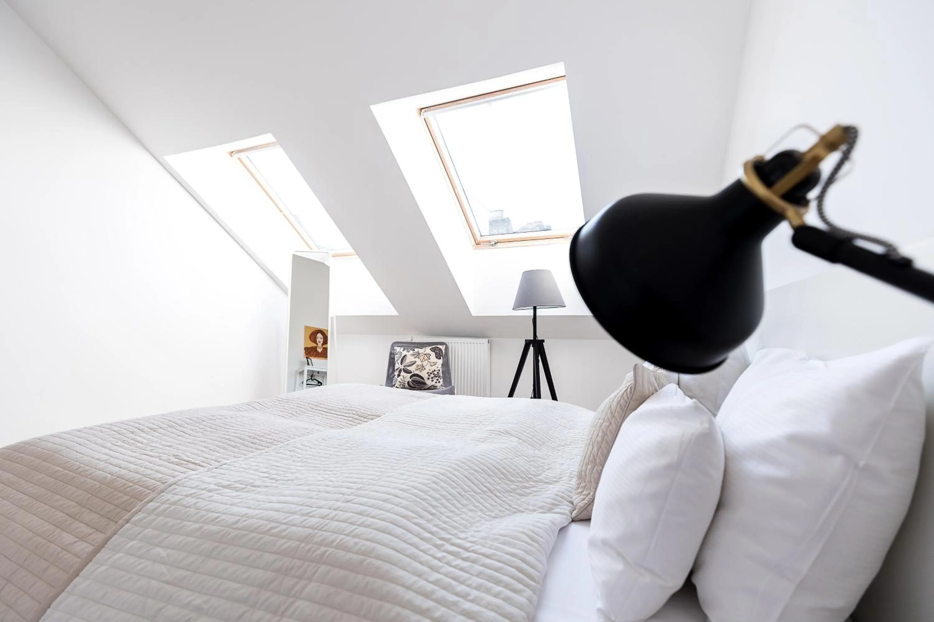 Bedroom, Bed in Vagabond Corvin