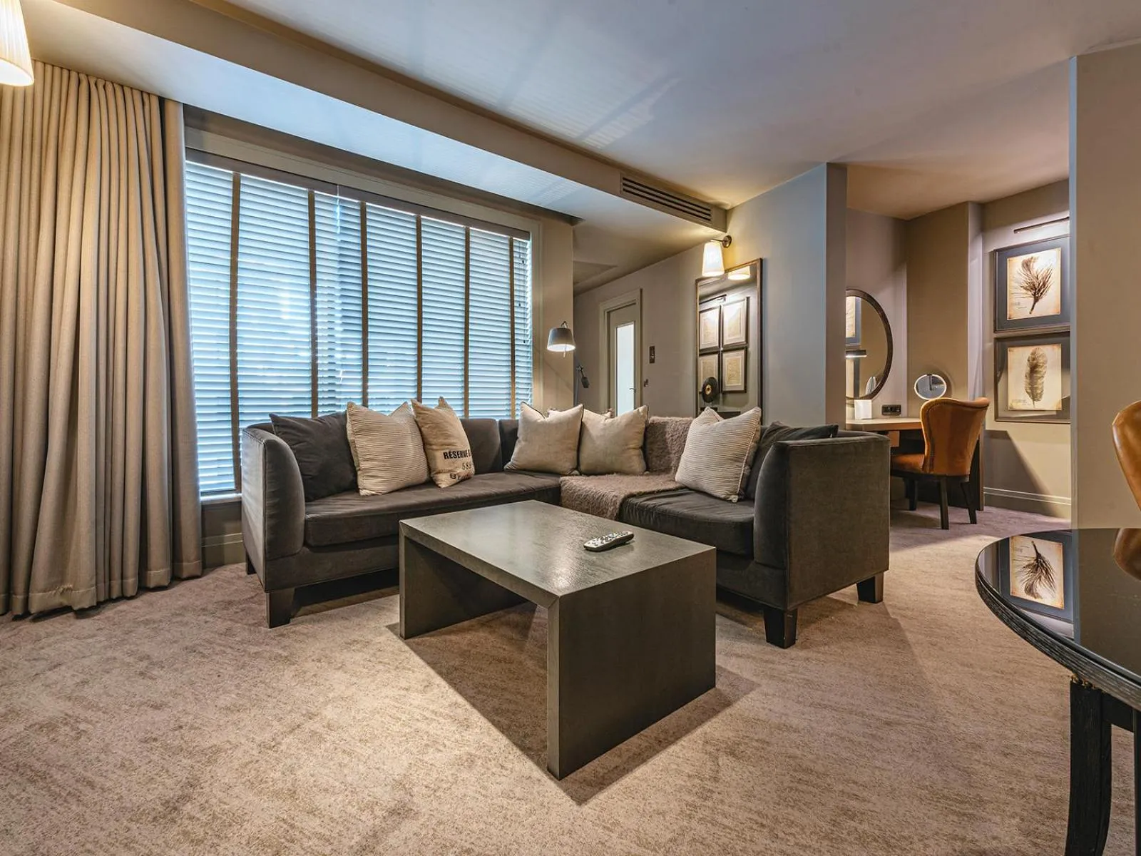 Seating area in Dakota Leeds