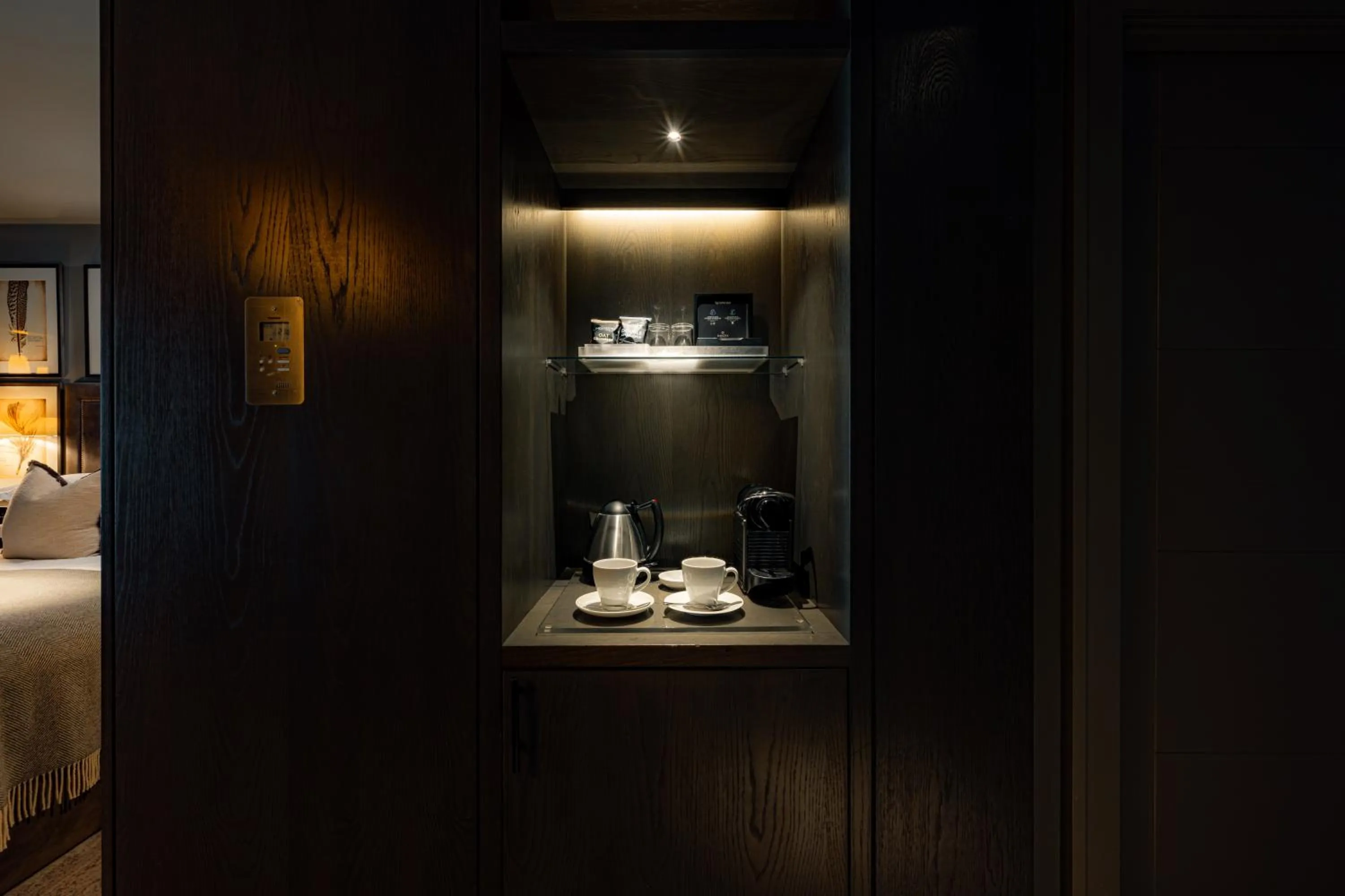 Coffee/tea facilities, Bed in Dakota Leeds