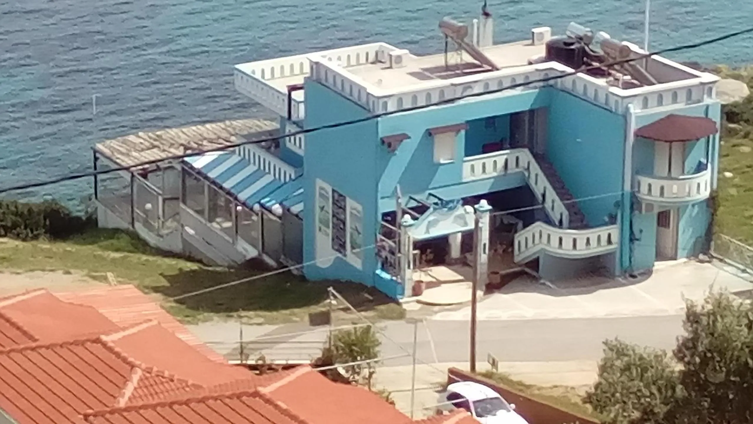 Bird's eye view in Delfini