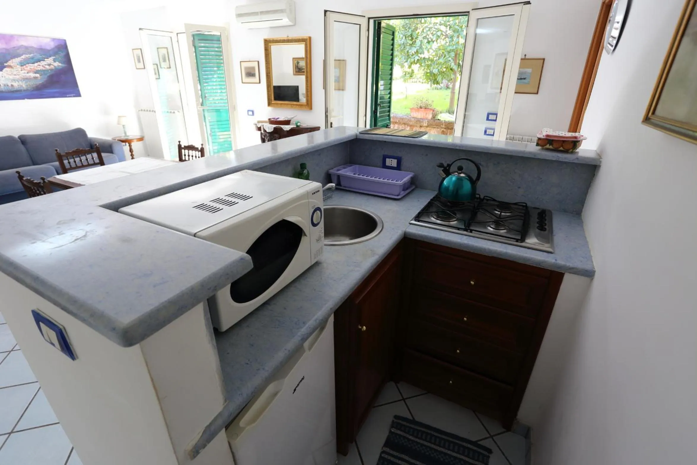 Kitchen or kitchenette in Ambrosio Relais