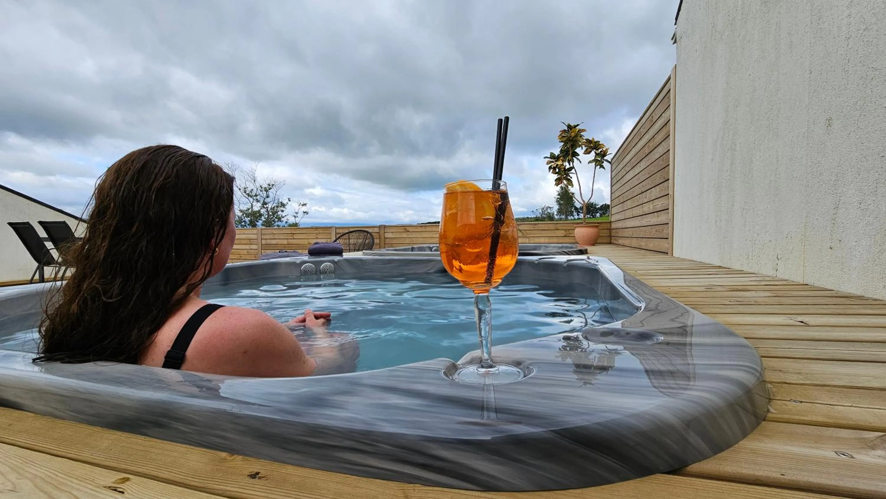 Patio in Hótel Skálholt in Golden Circle