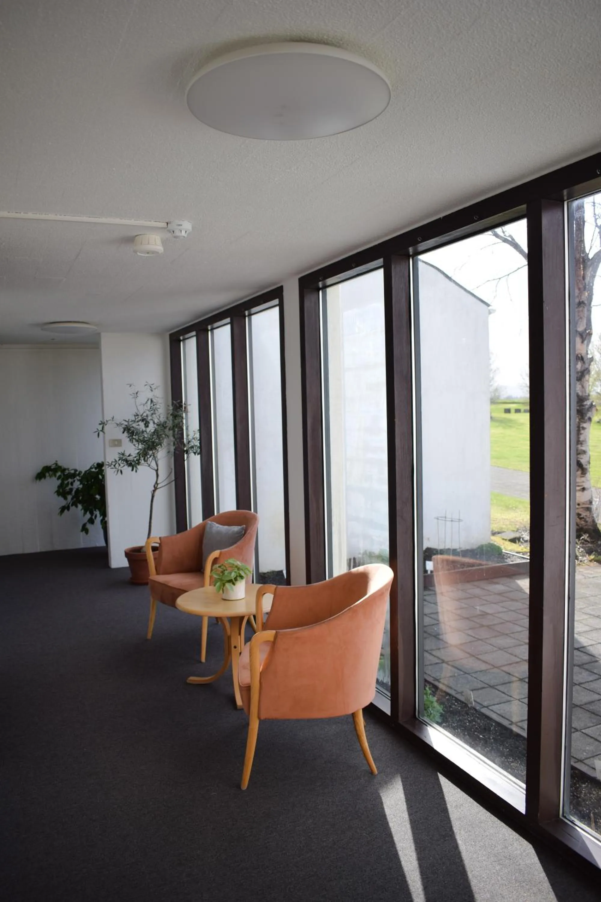 Seating area in Hótel Skálholt in Golden Circle