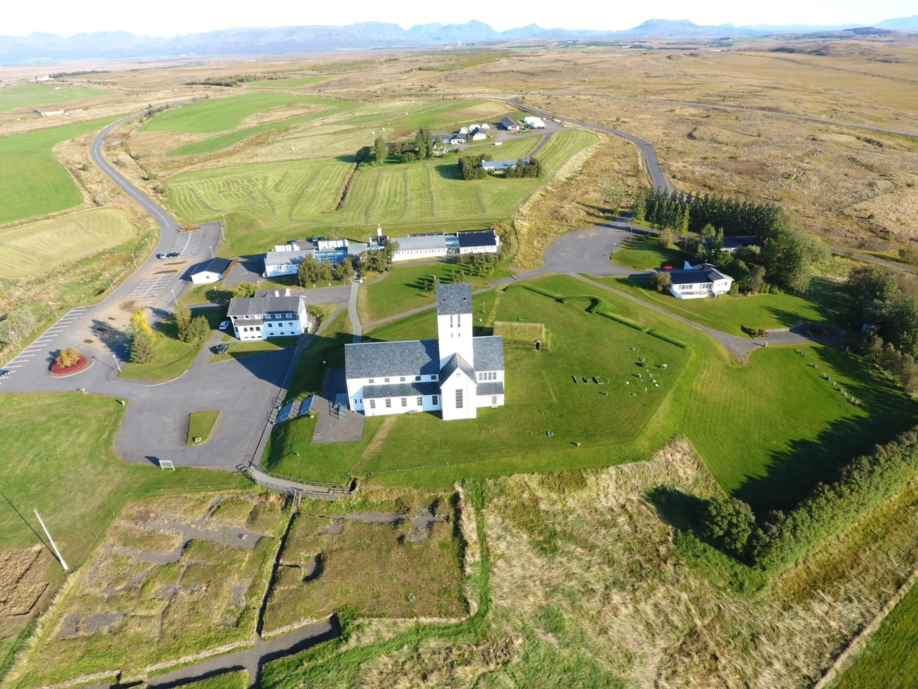 Bird's eye view in Hótel Skálholt in Golden Circle