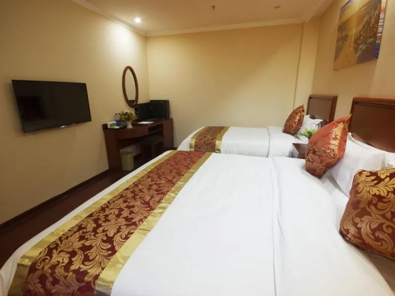 Bed in GreenTree Inn HeNan AnYang ShuGuang Road Shuguang New Community Business Hotel