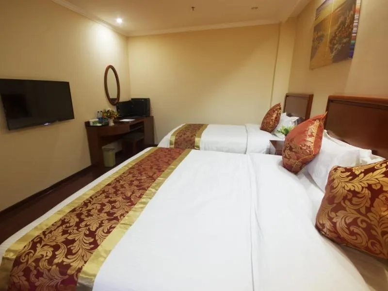 Bed in GreenTree Inn HeNan AnYang ShuGuang Road Shuguang New Community Business Hotel