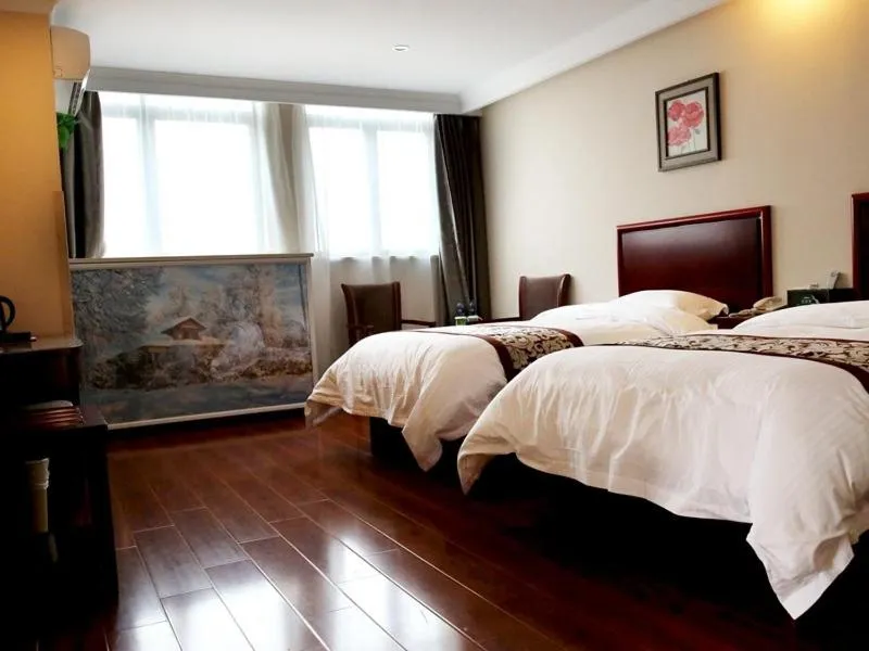Bed in GreenTree Inn AnHui BengBu Yudu Avenue Xinhe Rd. Express Hotel