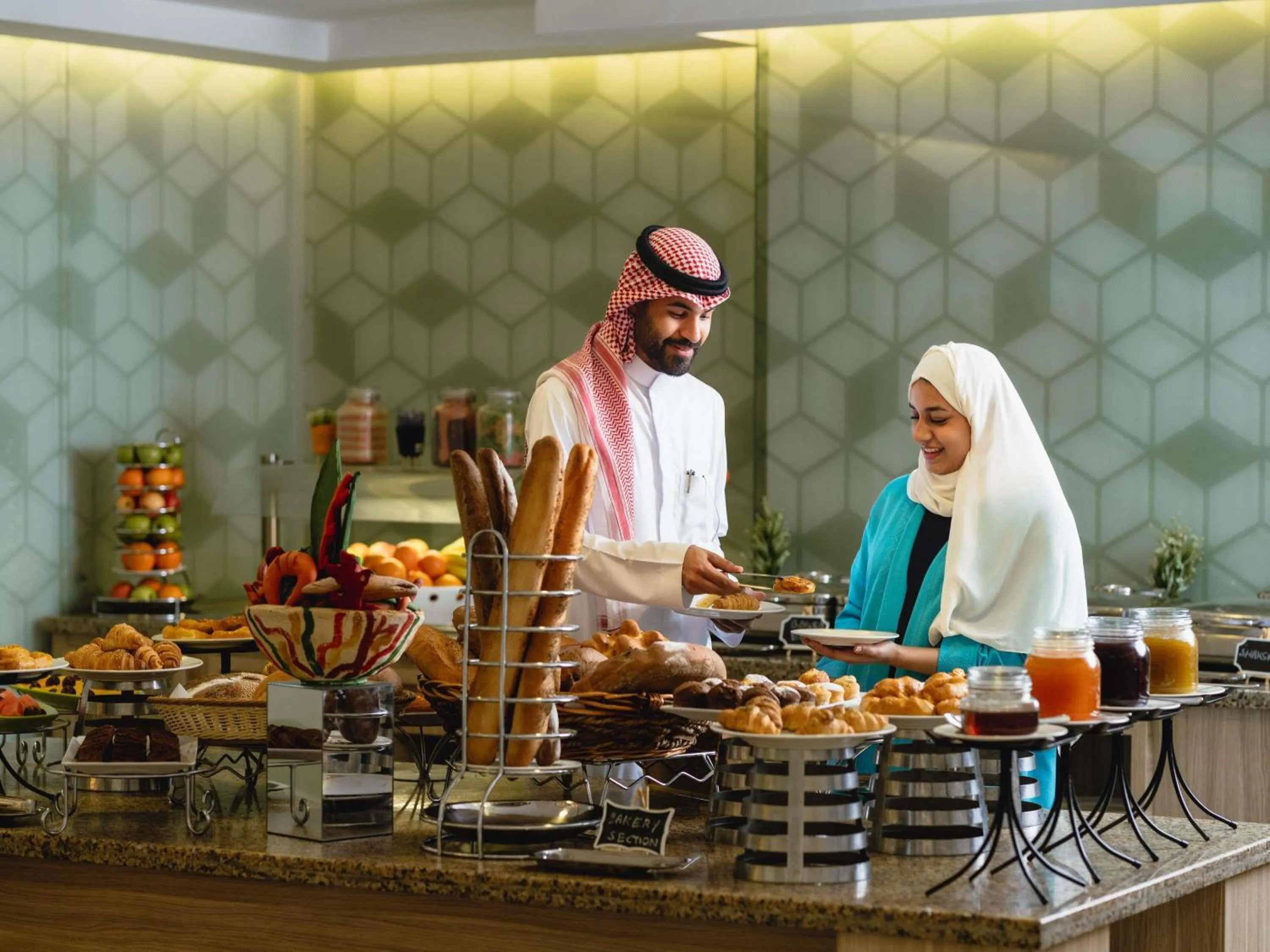 Breakfast in ibis Styles Makkah