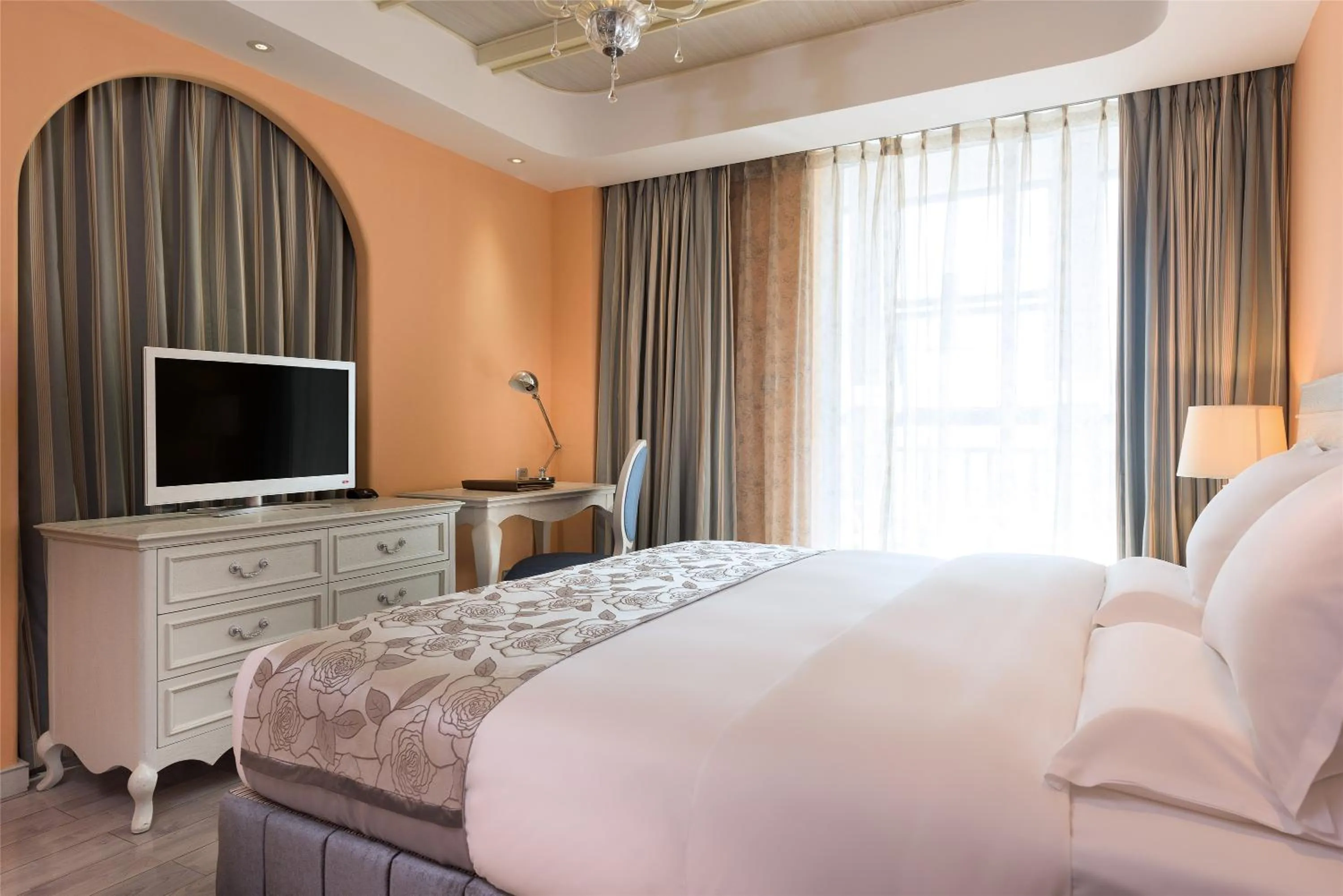 Bedroom, Bed in Mercure Xiamen Exhibition Centre