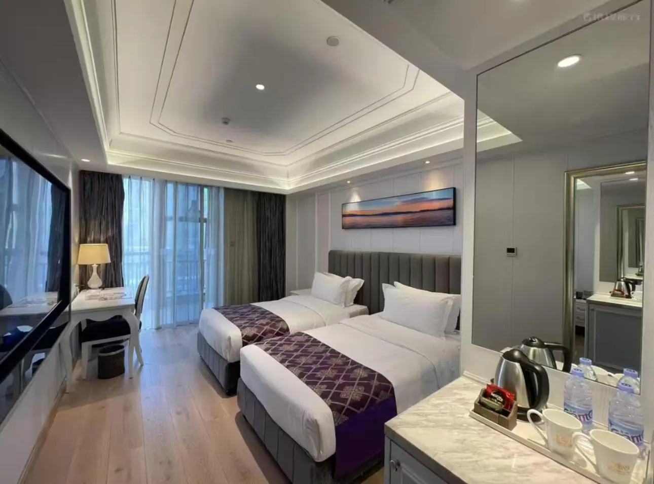 Bedroom, Bed in Mercure Xiamen Exhibition Centre