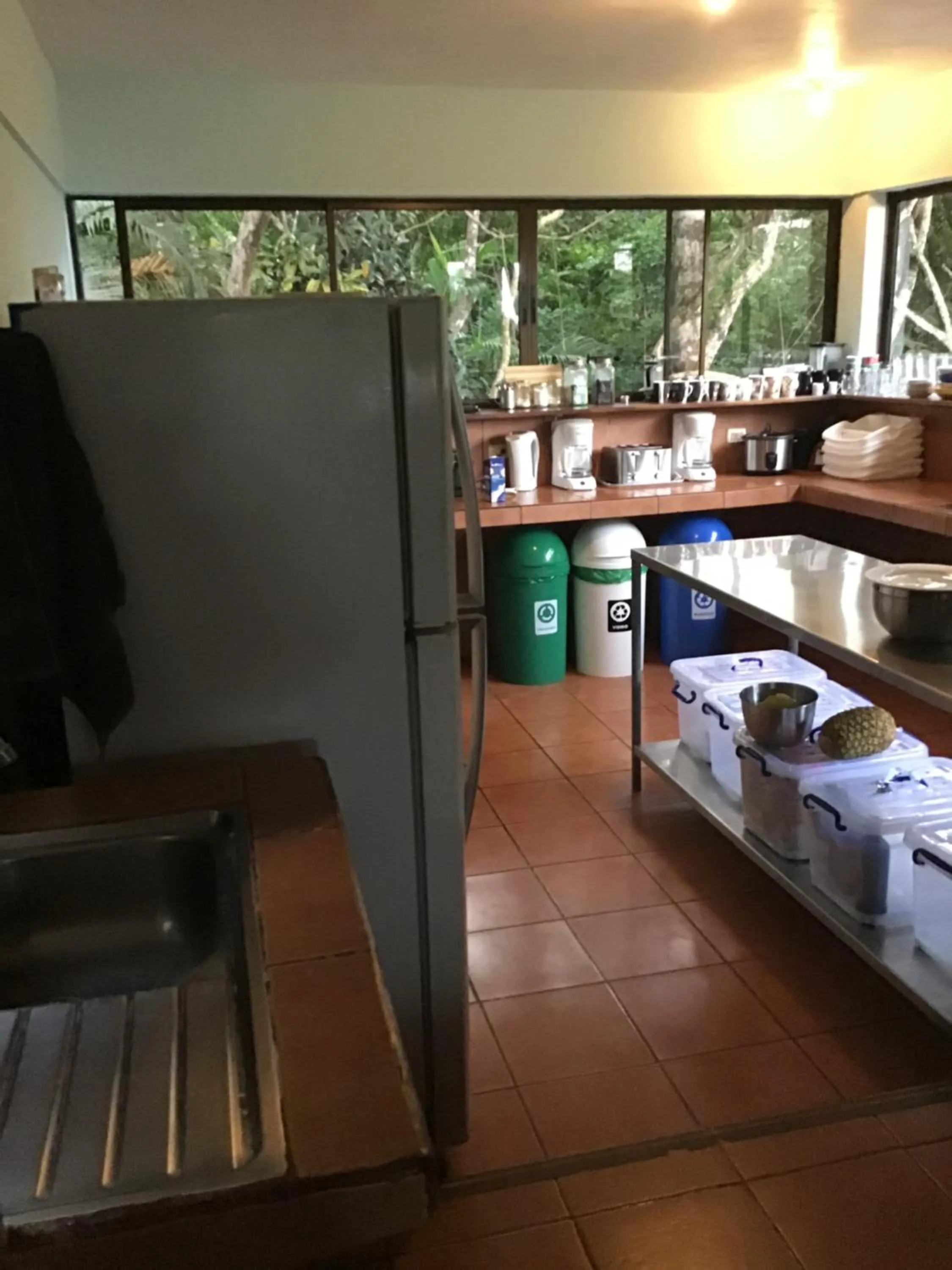 Kitchen or kitchenette in Jodokus Inn