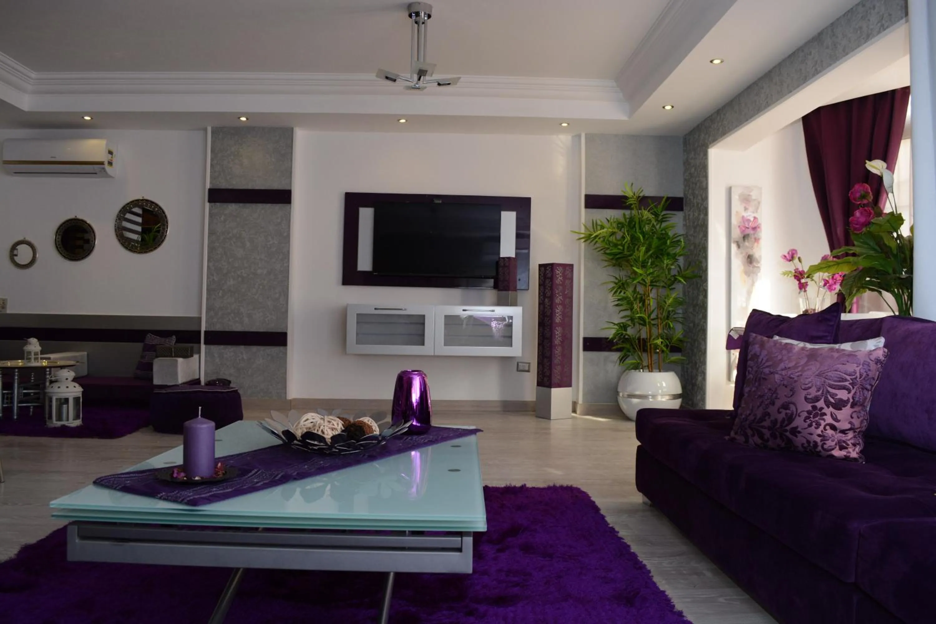 Lounge or bar in Luxury Nile Maadi Cairo Apartment