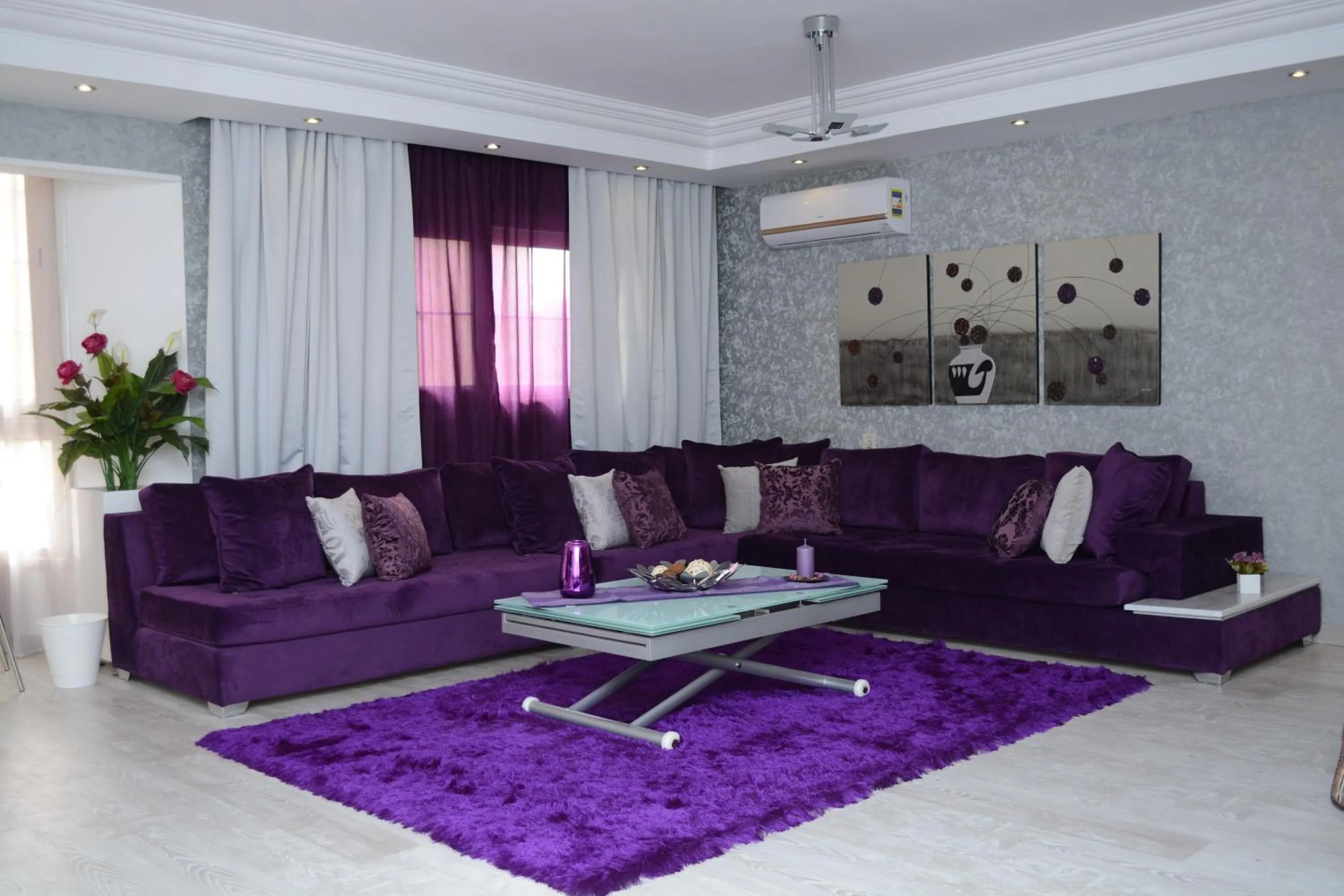 TV and multimedia in Luxury Nile Maadi Cairo Apartment