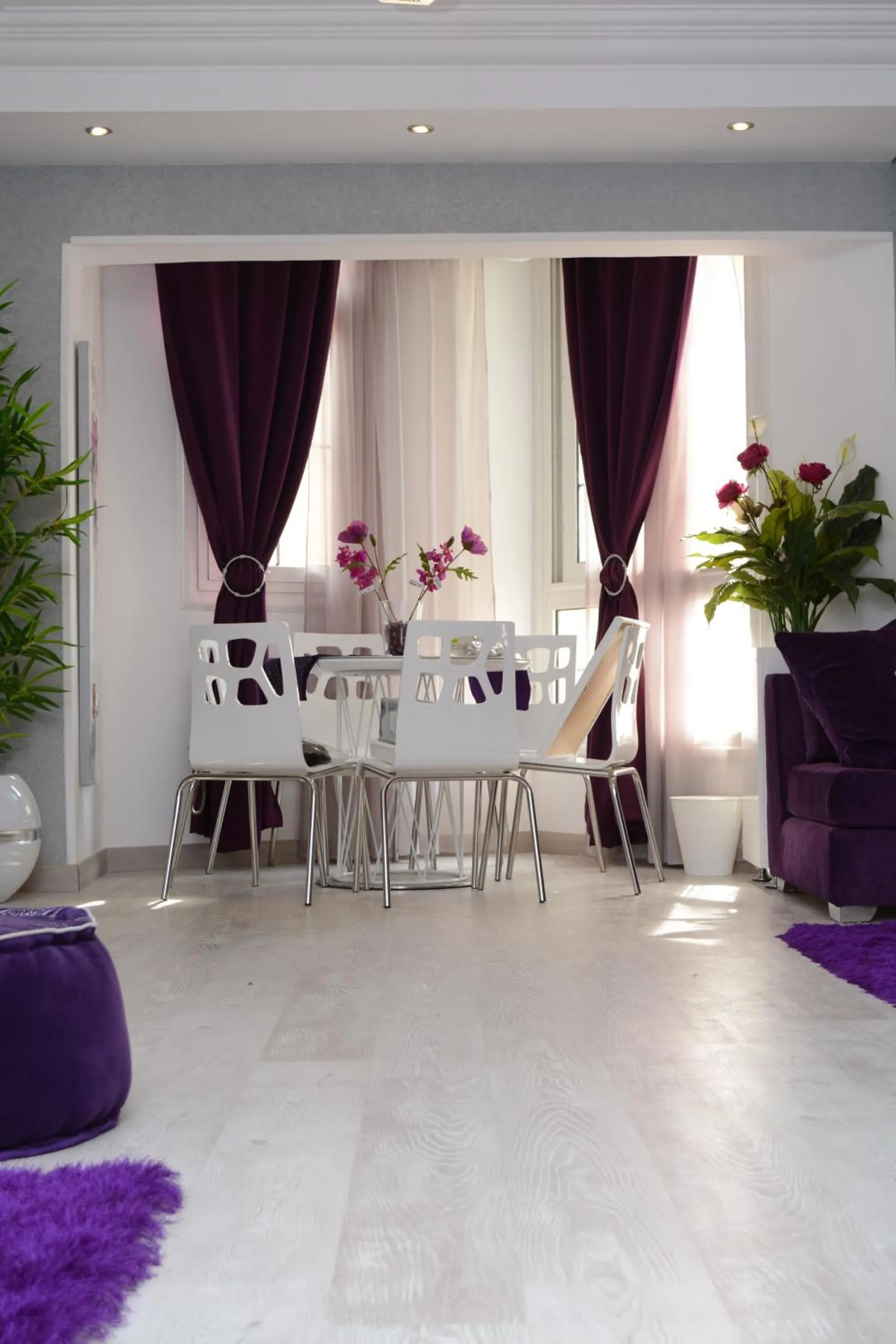 Dinner in Luxury Nile Maadi Cairo Apartment