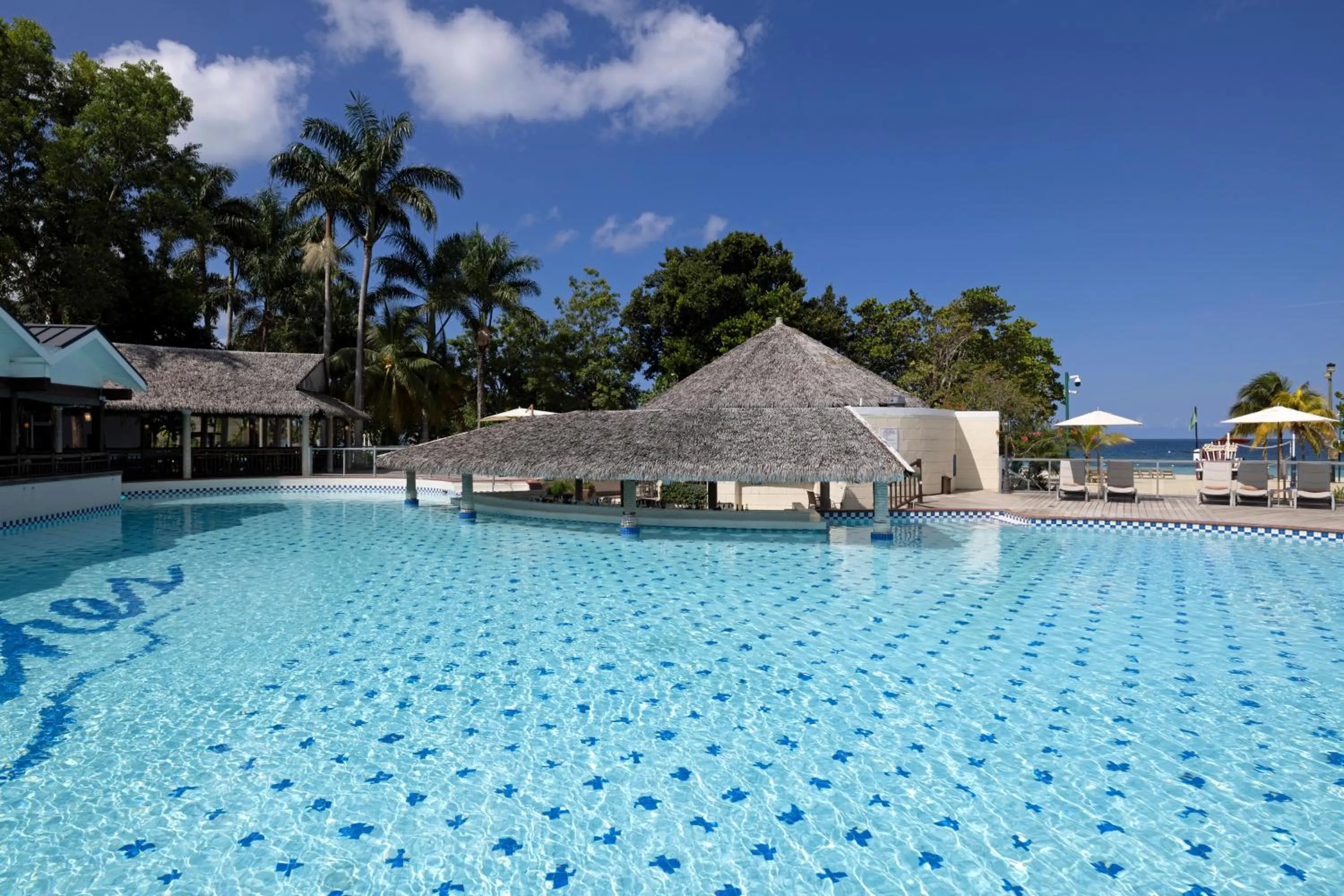 Swimming pool in Beaches Negril Resort and Spa - All Inclusive