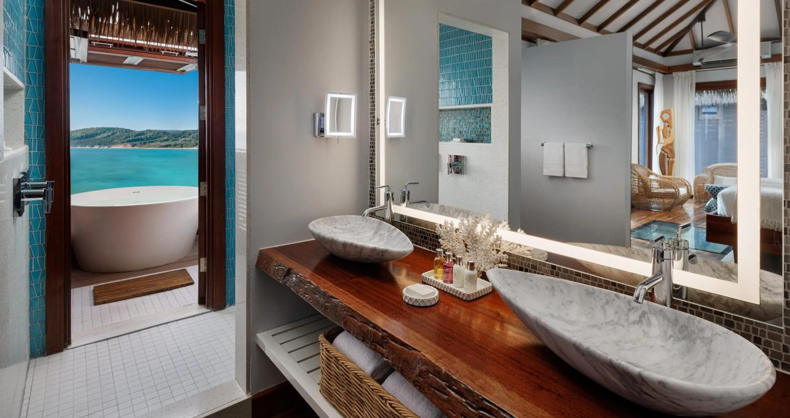 Bathroom in Sandals Grande St. Lucian Spa and Beach All Inclusive Resort - Couples Only