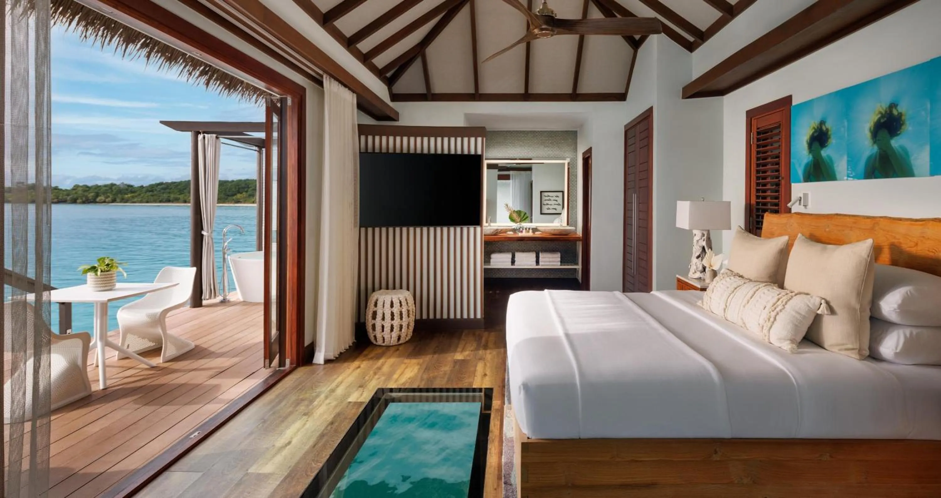 Photo of the whole room, Bed in Sandals Grande St. Lucian Spa and Beach All Inclusive Resort - Couples Only