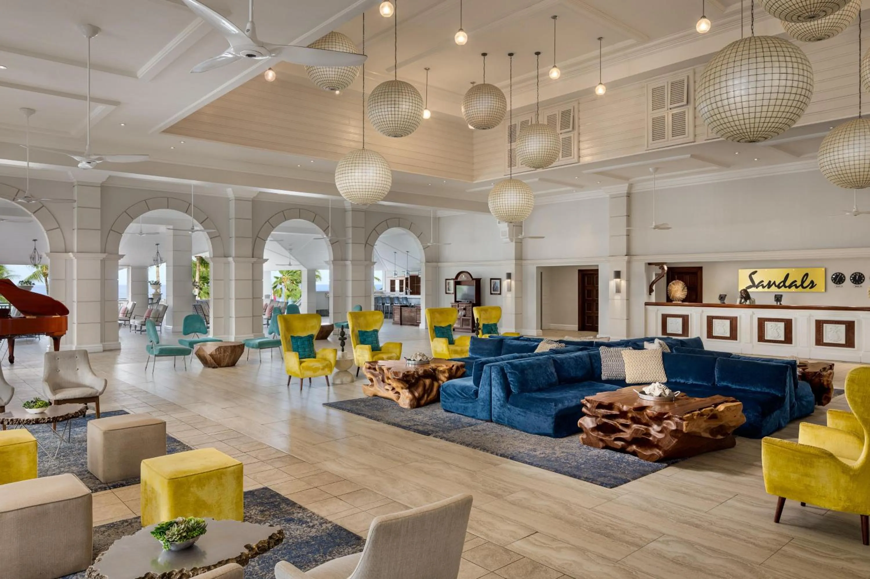 Lobby or reception in Sandals Grande St. Lucian Spa and Beach All Inclusive Resort - Couples Only