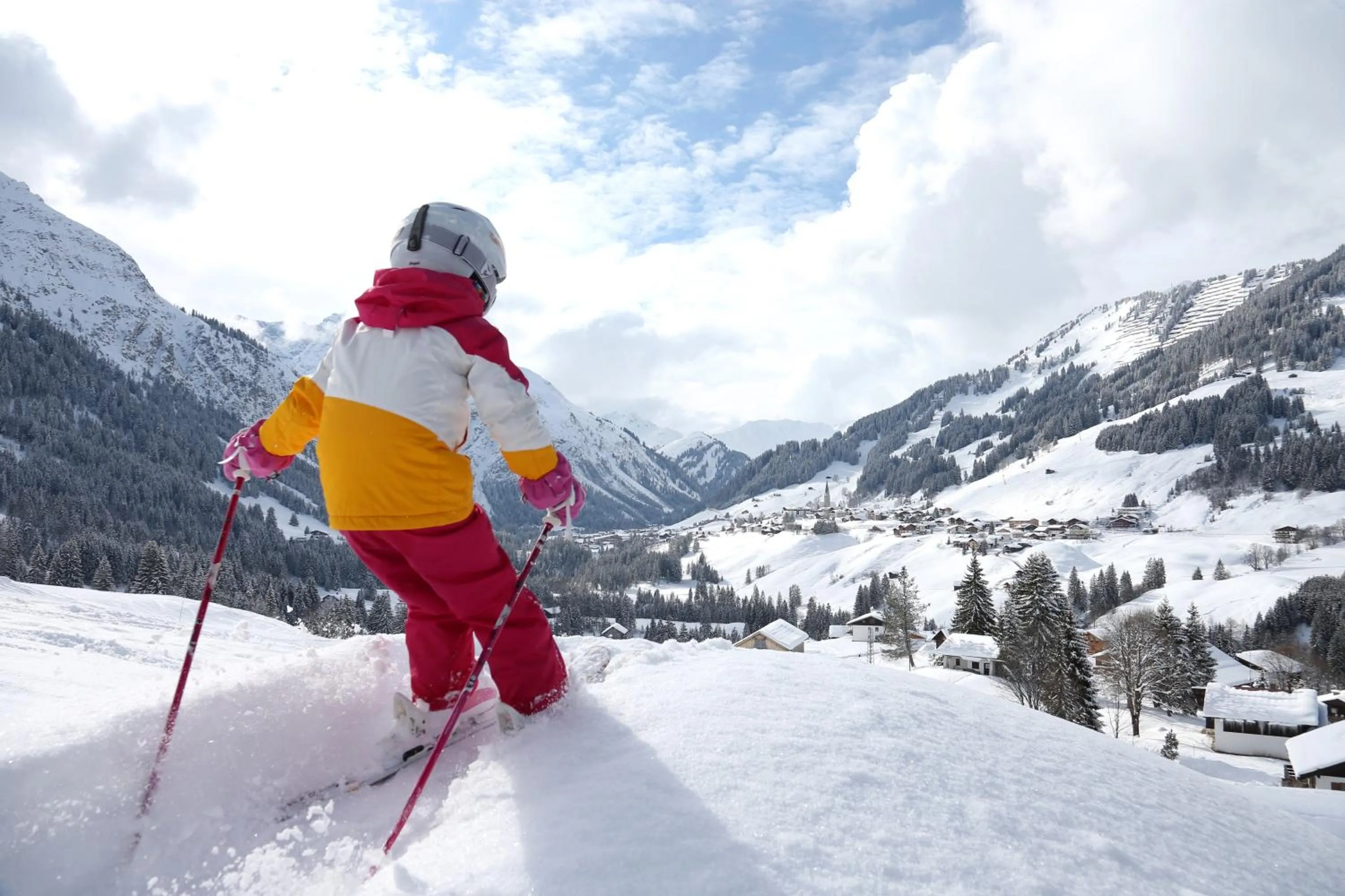 Skiing in Alp-Chalet