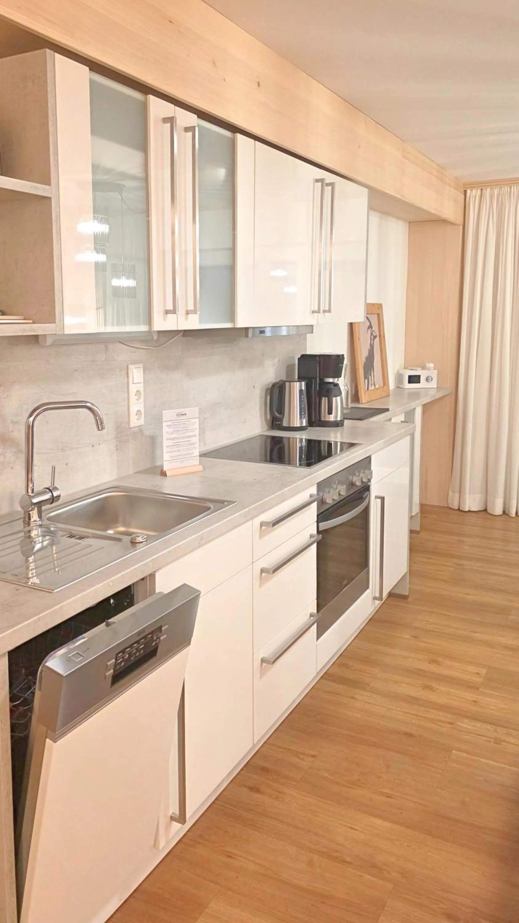 Kitchen or kitchenette in Alp-Chalet