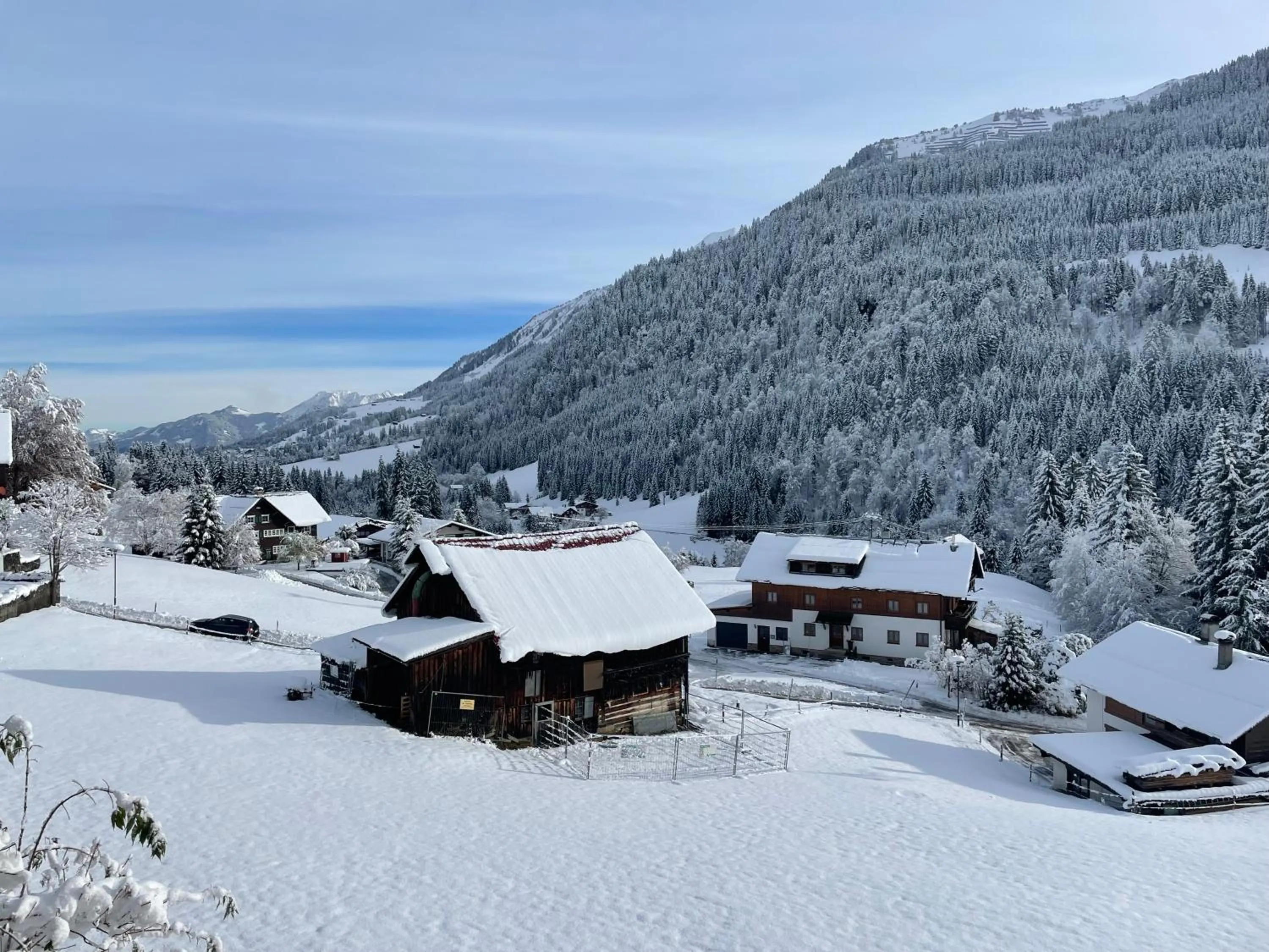 View (from property/room) in Alp-Chalet