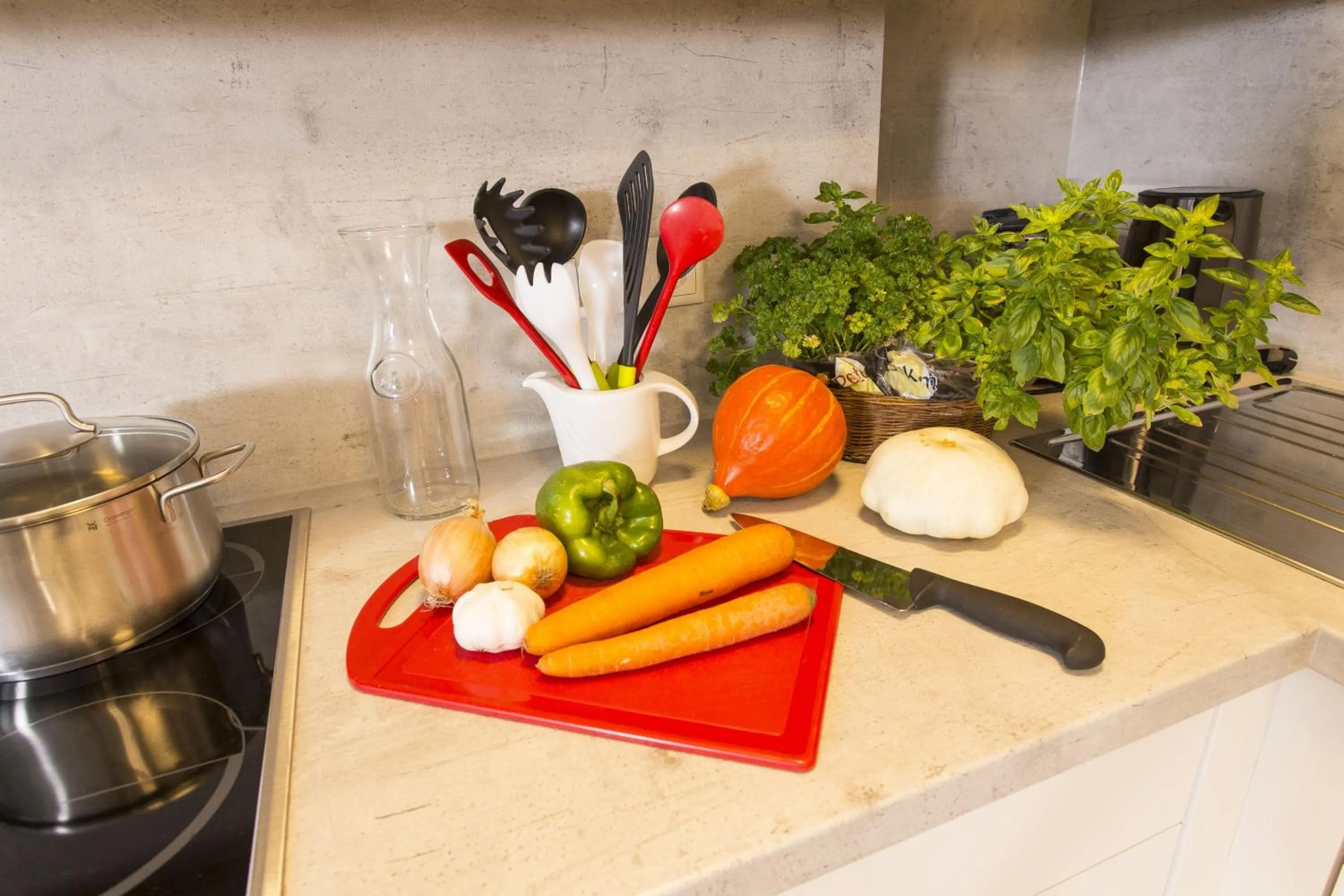 Kitchen or kitchenette in Alp-Chalet