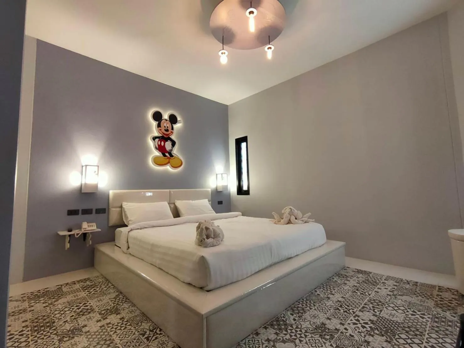 Bed in Bedvilla Chiangrai