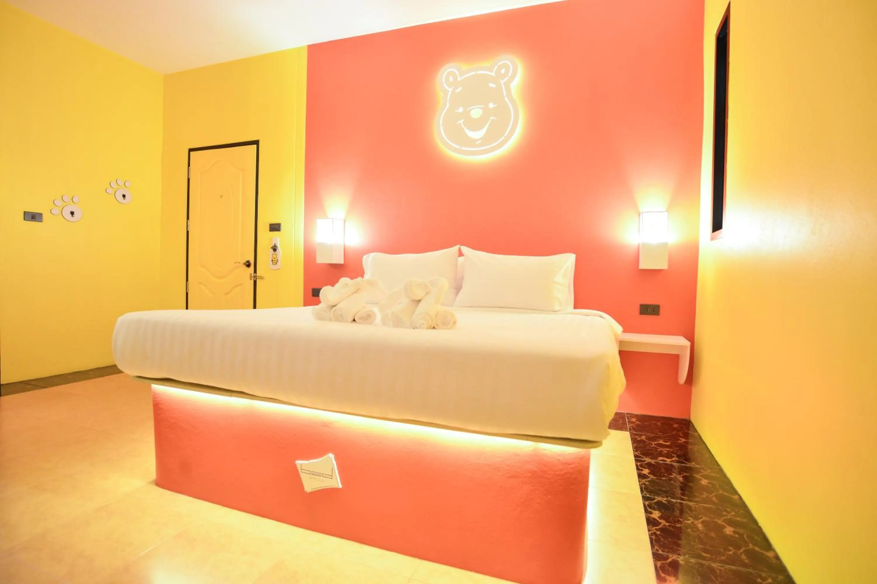 Bed in Bedvilla Chiangrai