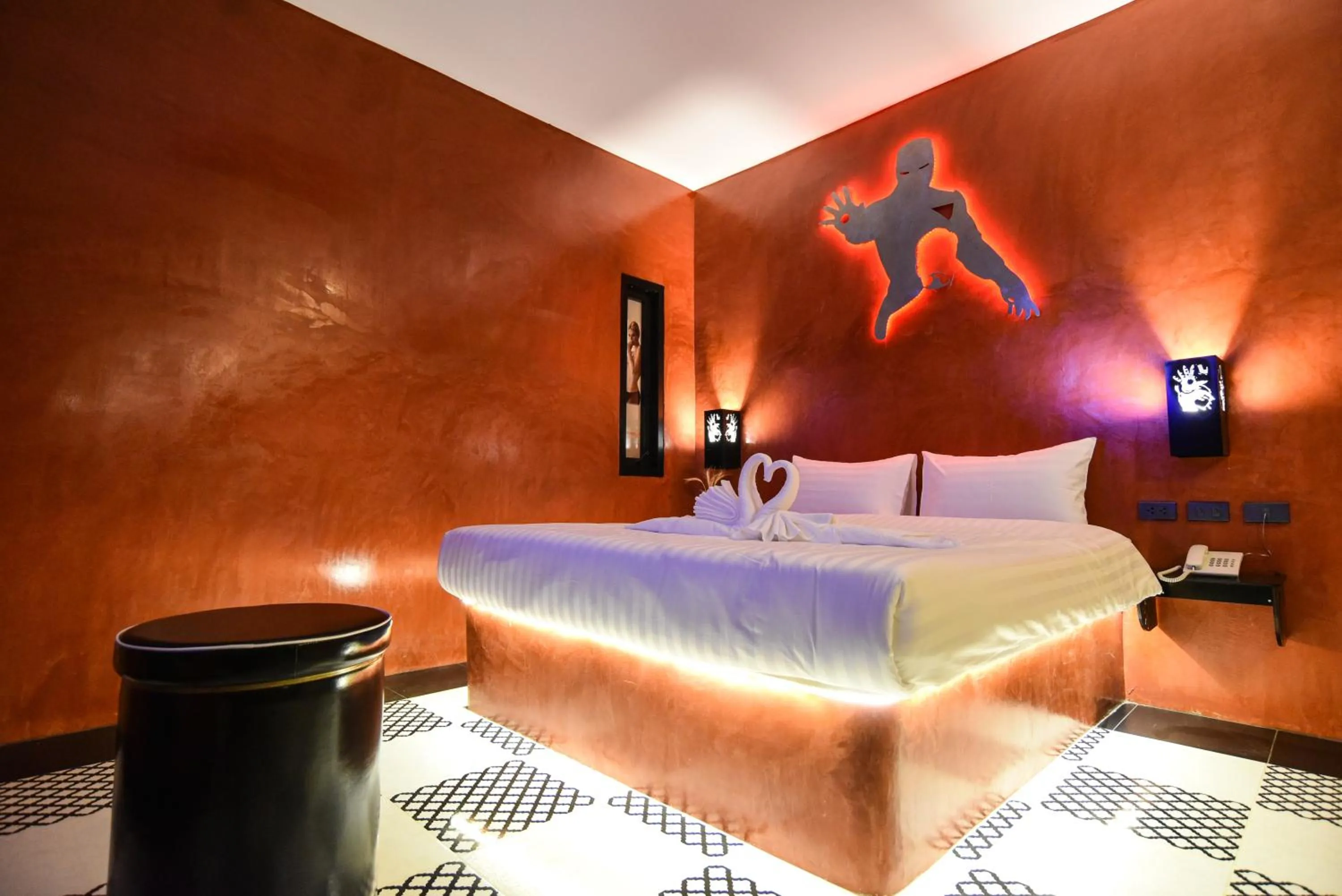 Bed in Bedvilla Chiangrai