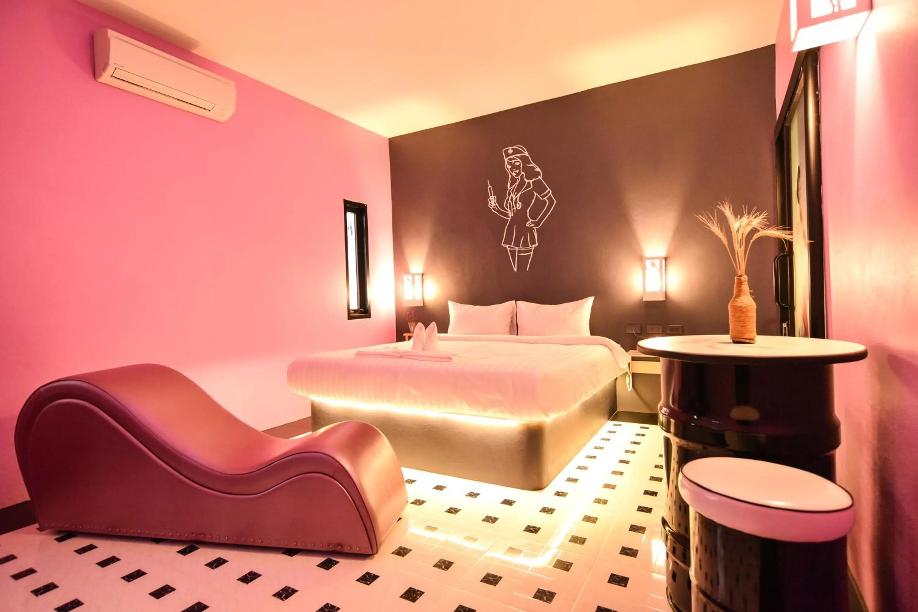 Bed in Bedvilla Chiangrai