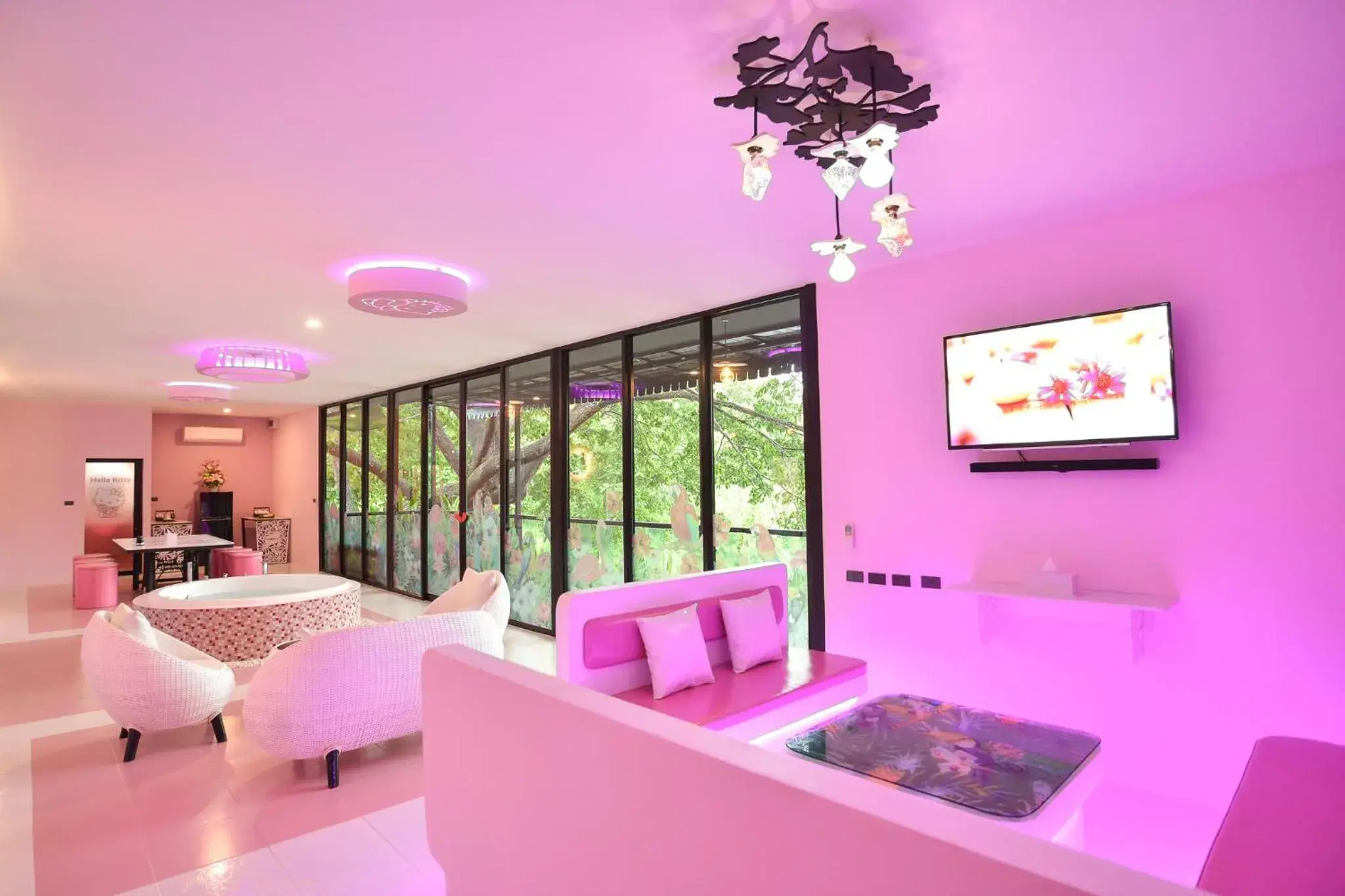 Seating area in Bedvilla Chiangrai Seating area in Bedvilla Chiangrai