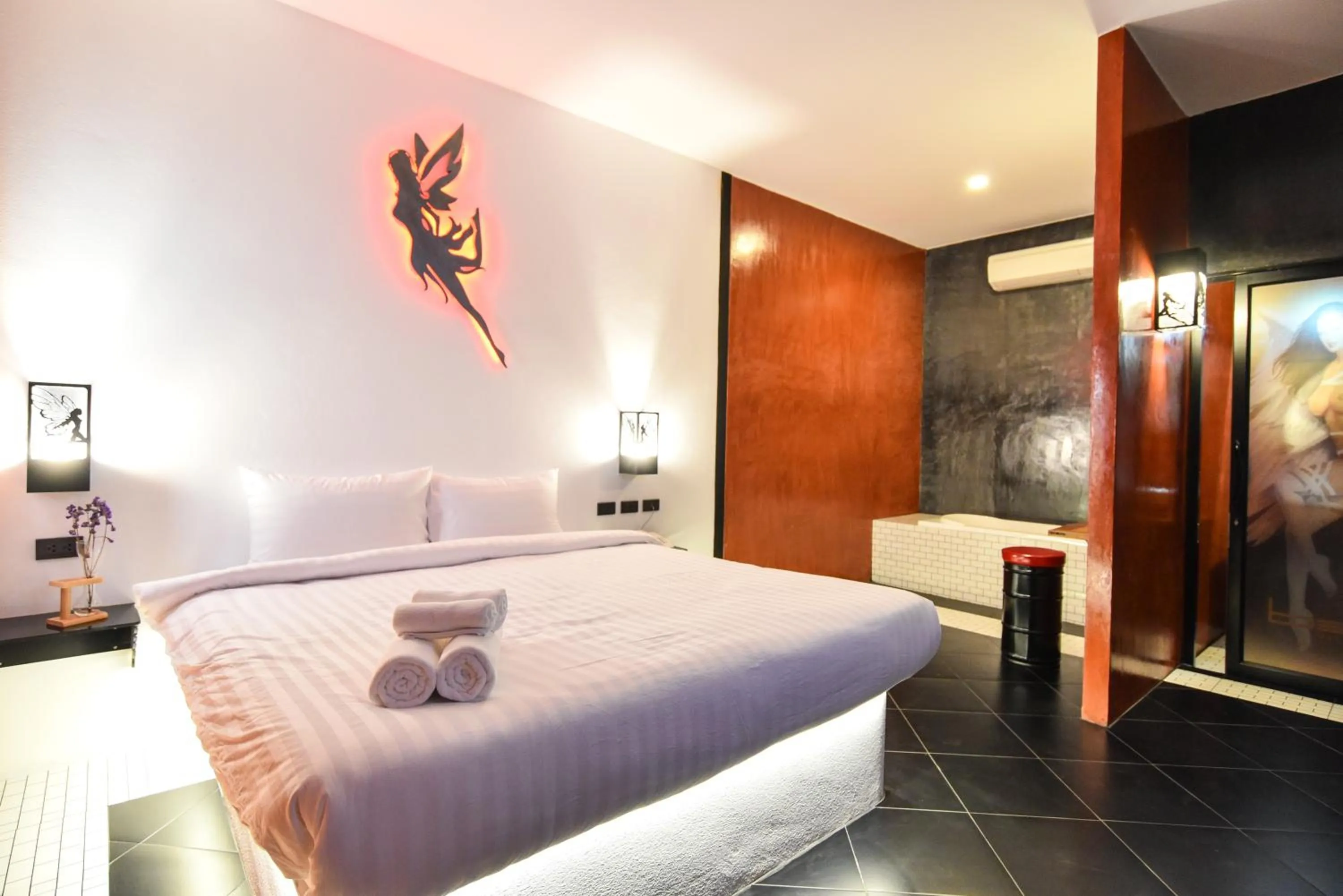 Bed in Bedvilla Chiangrai