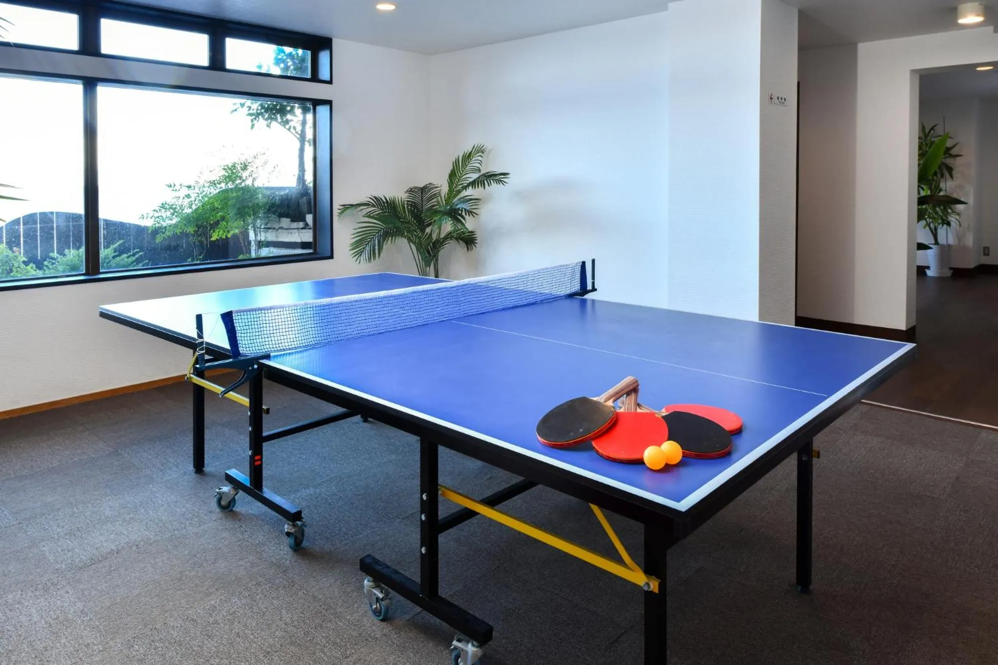 Table tennis in Hokkawa Onsen Hotel