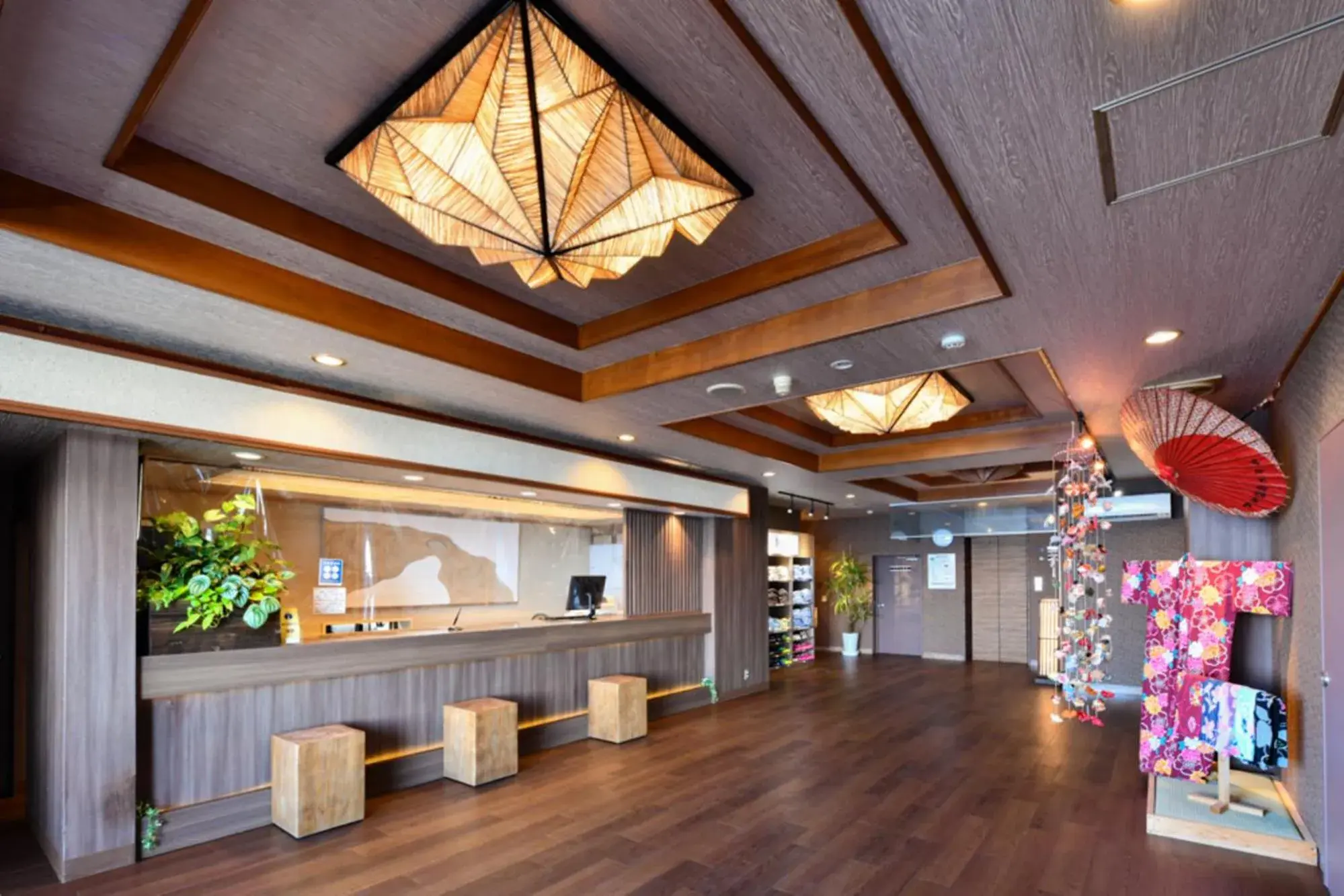 Lobby or reception in Hokkawa Onsen Hotel Lobby or reception in Hokkawa Onsen Hotel