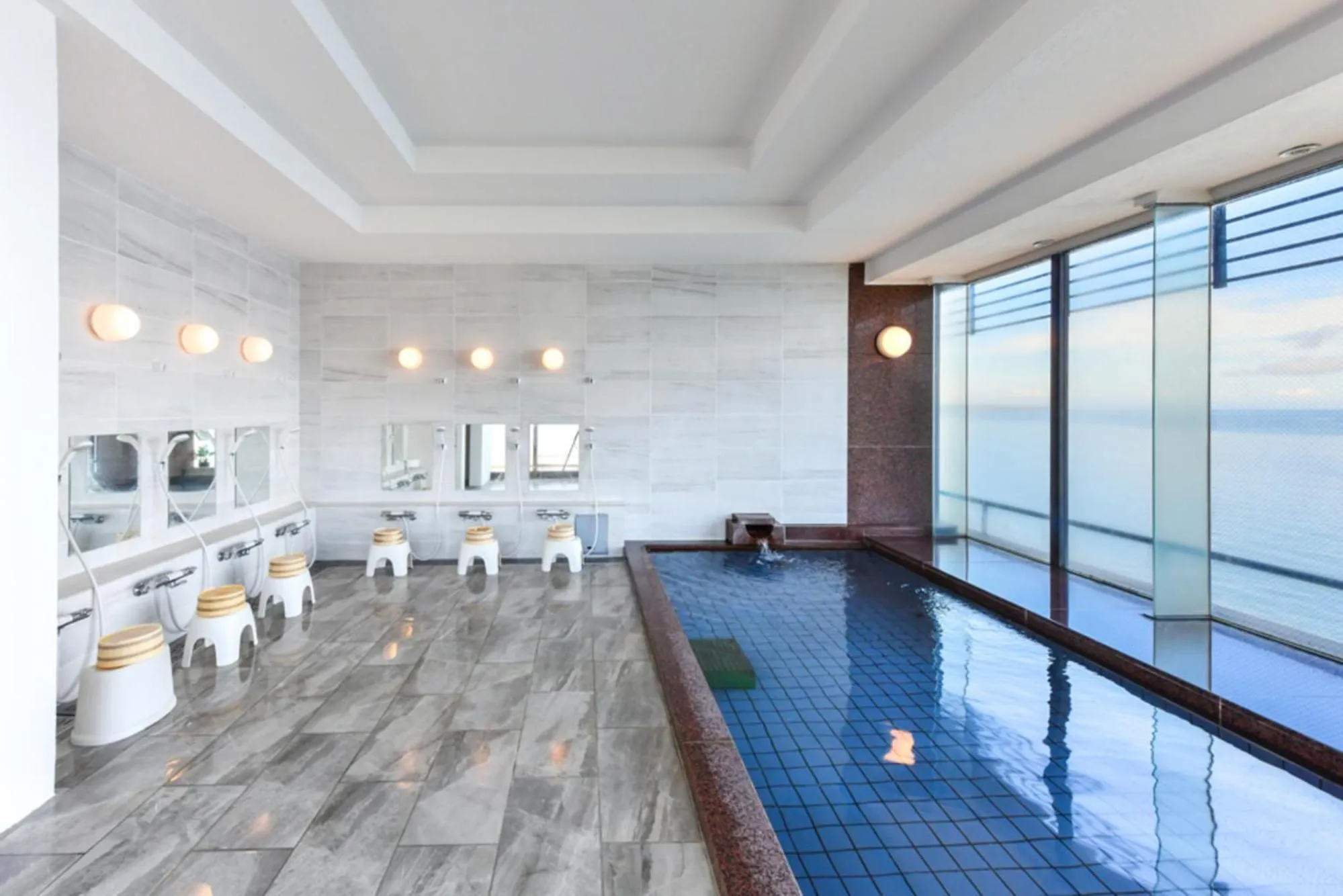 Public Bath in Hokkawa Onsen Hotel