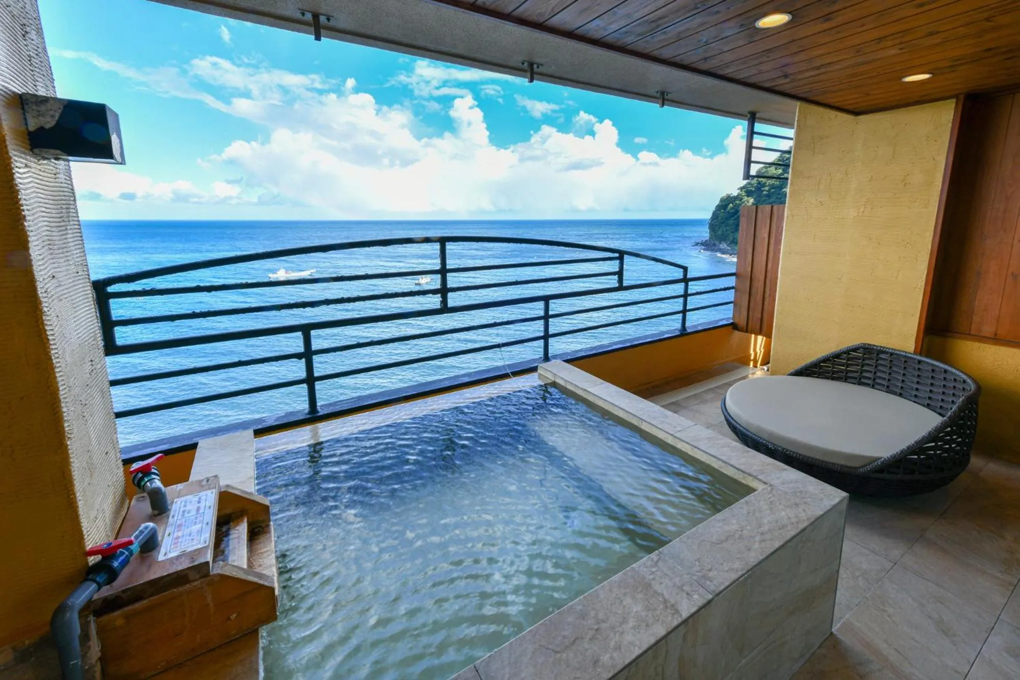 Sea view in Hokkawa Onsen Hotel