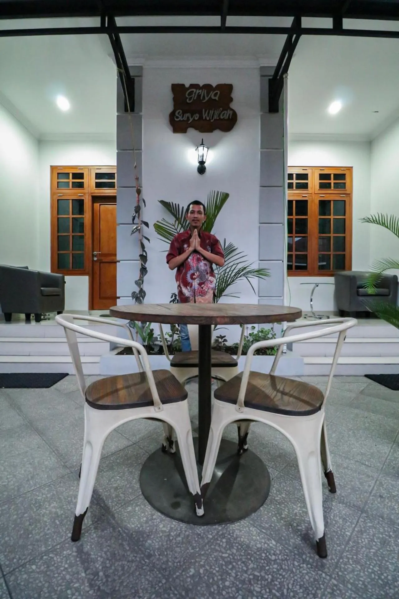 Facade/entrance in Griya Suryo Wijilan