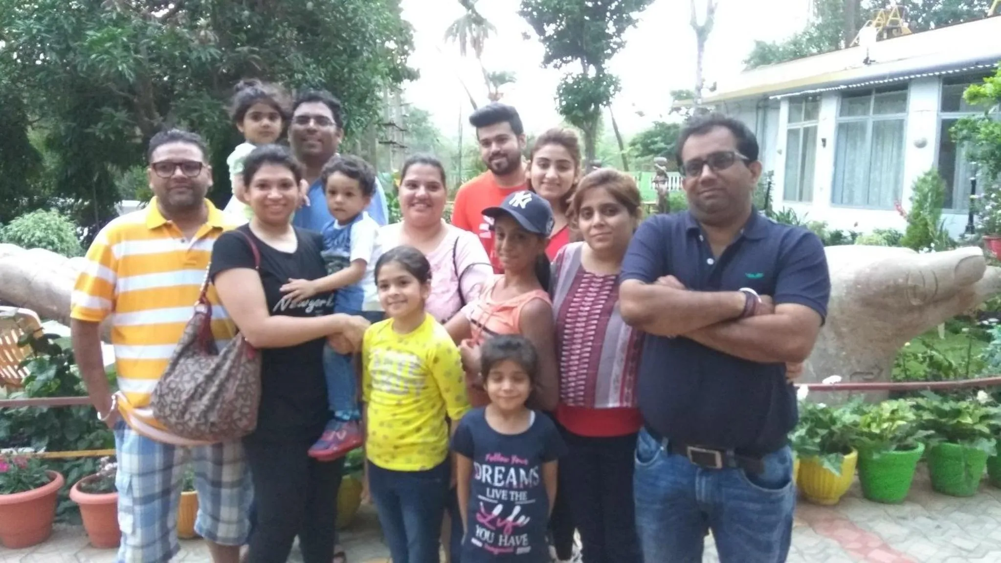 Family in Hotel Toppers Corner