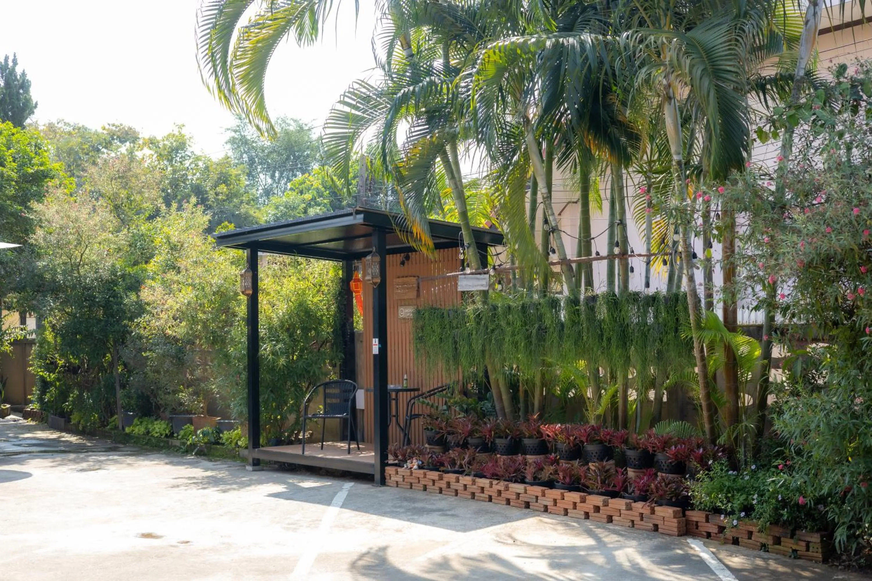 Garden in Gita's House