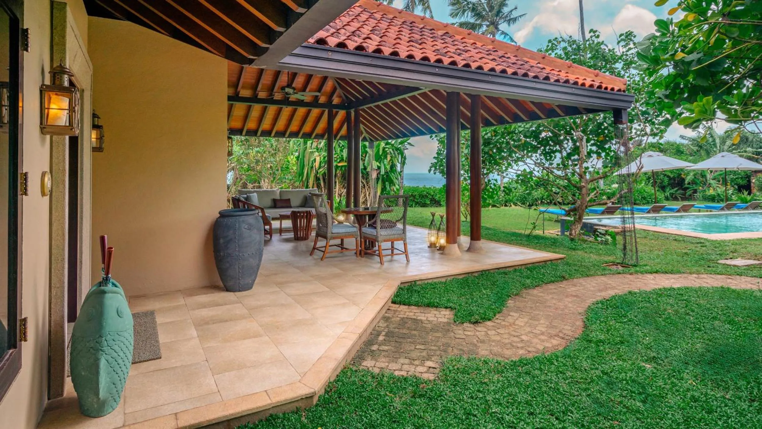 Garden in Cape Weligama - Relais and Chateaux