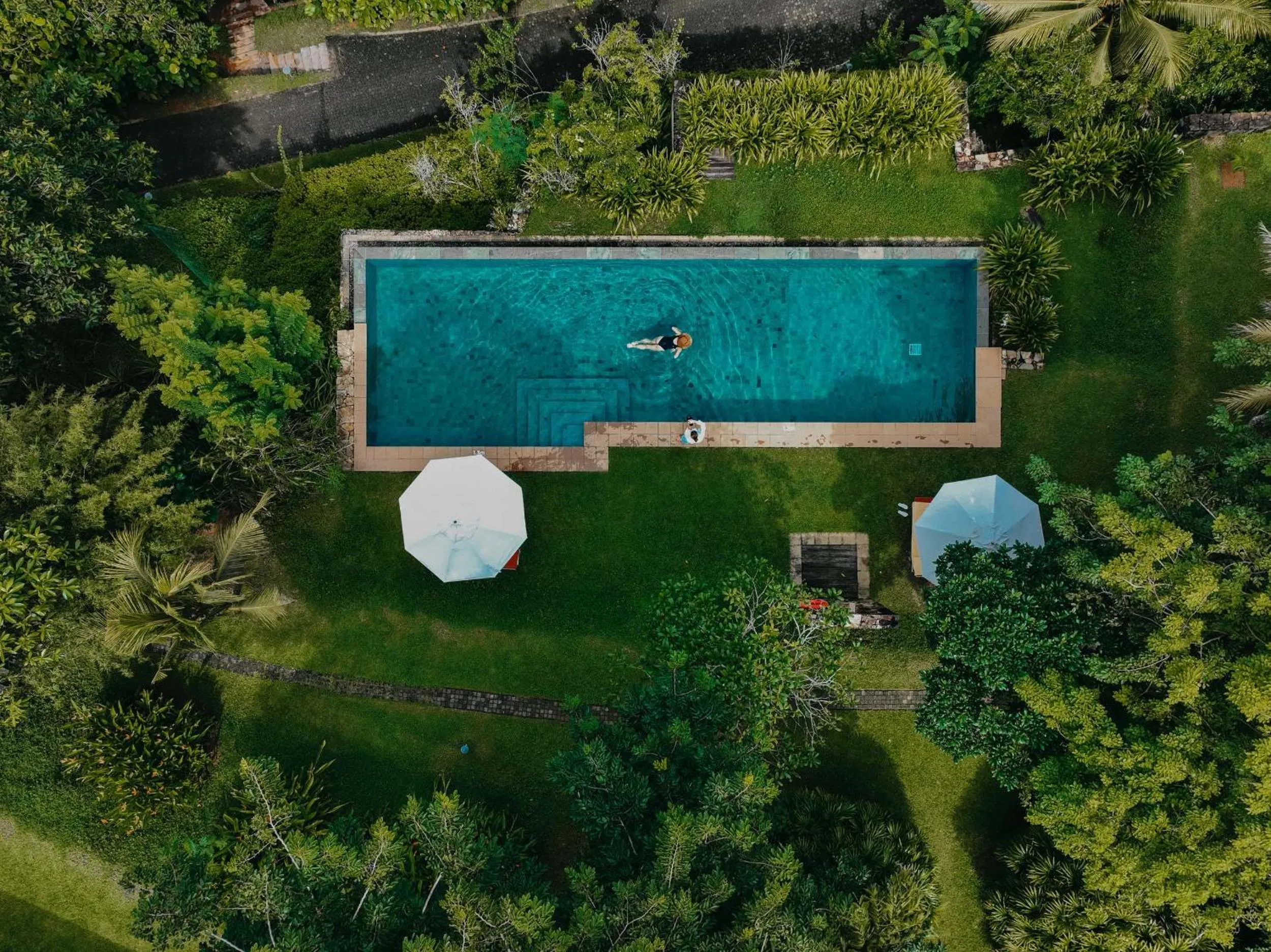 Bird's eye view in Cape Weligama - Relais and Chateaux