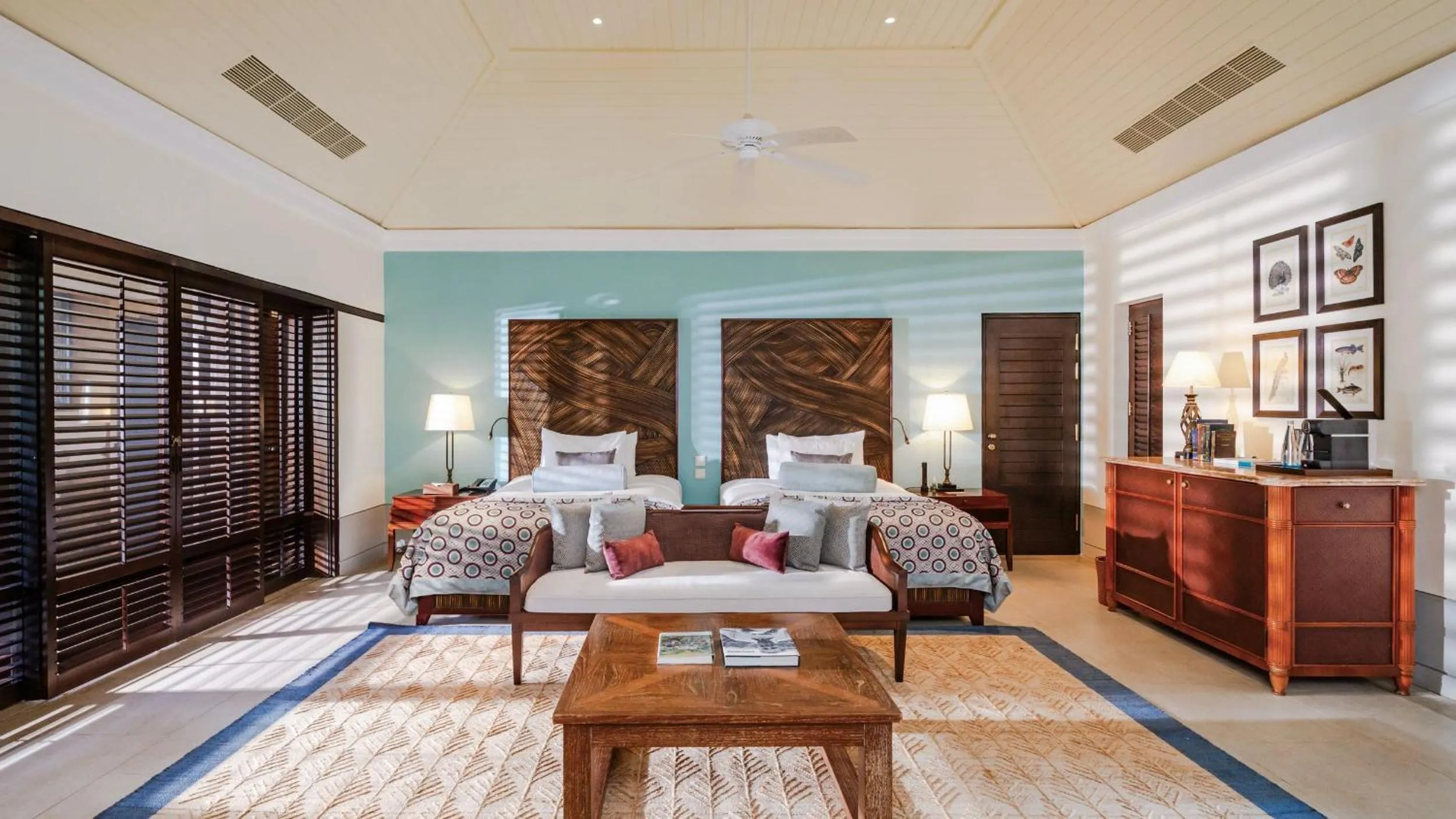 Bedroom, Bed in Cape Weligama - Relais and Chateaux