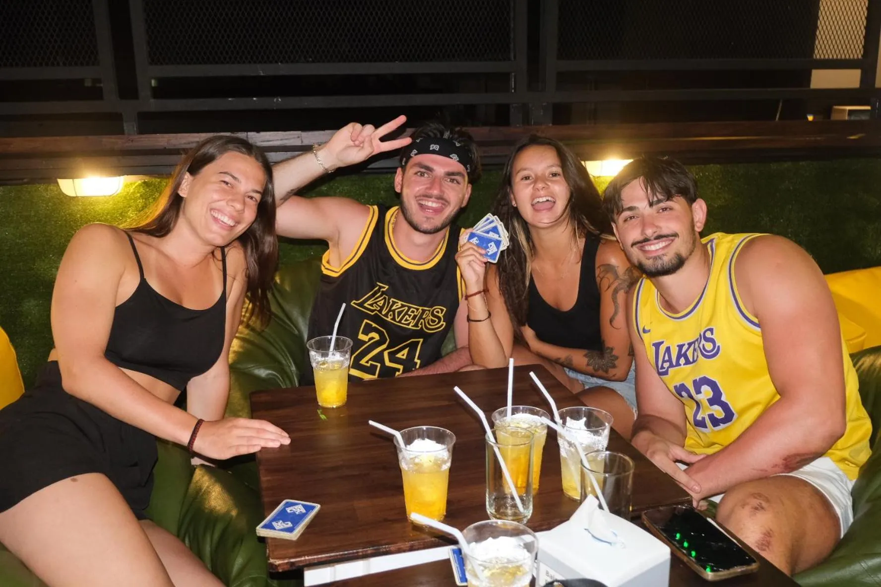 Drinks in Balcony Party Hostel - 18-40